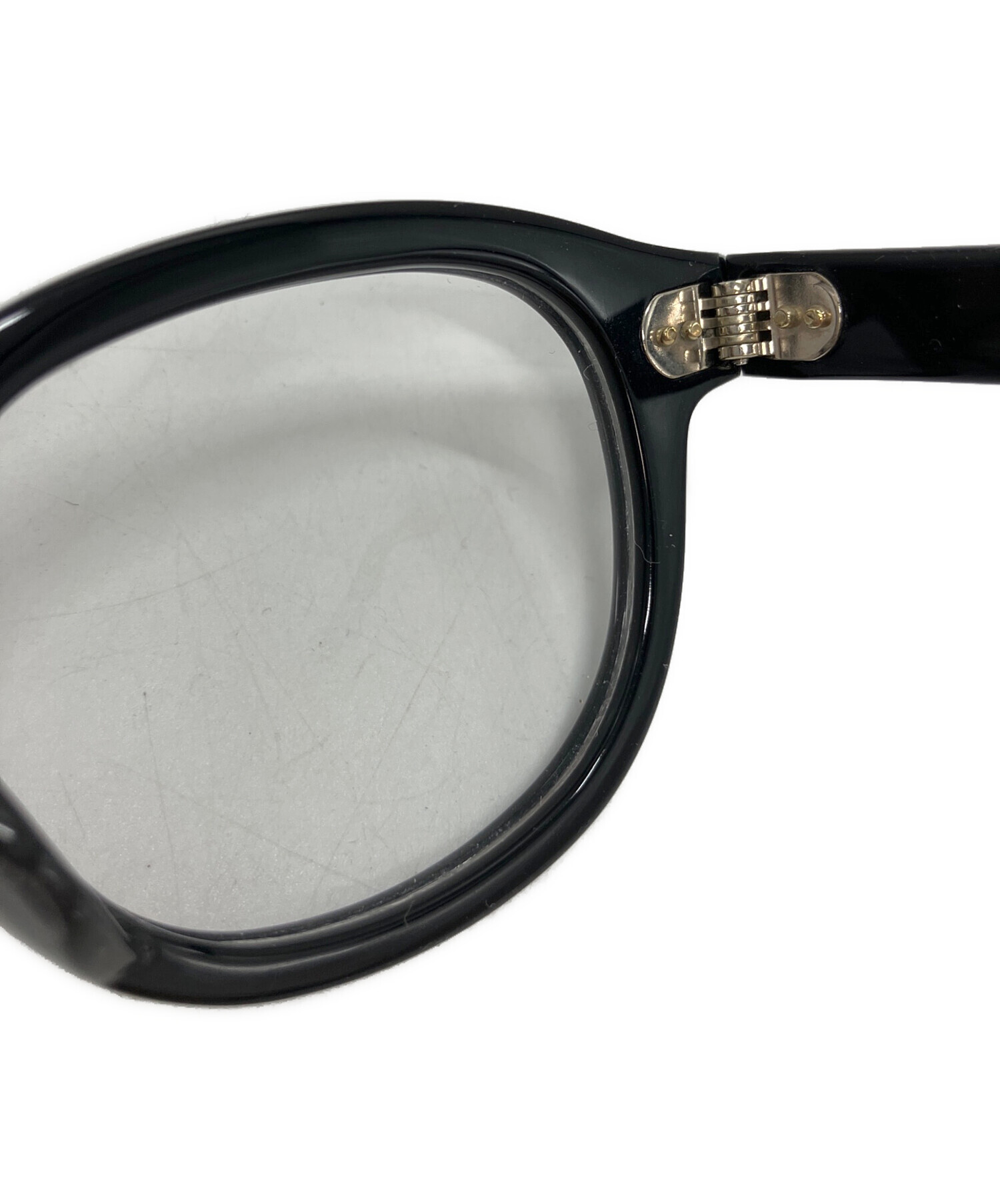 中古・古着通販】MOSCOT (モスコット) 伊達眼鏡 ブラック｜ブランド