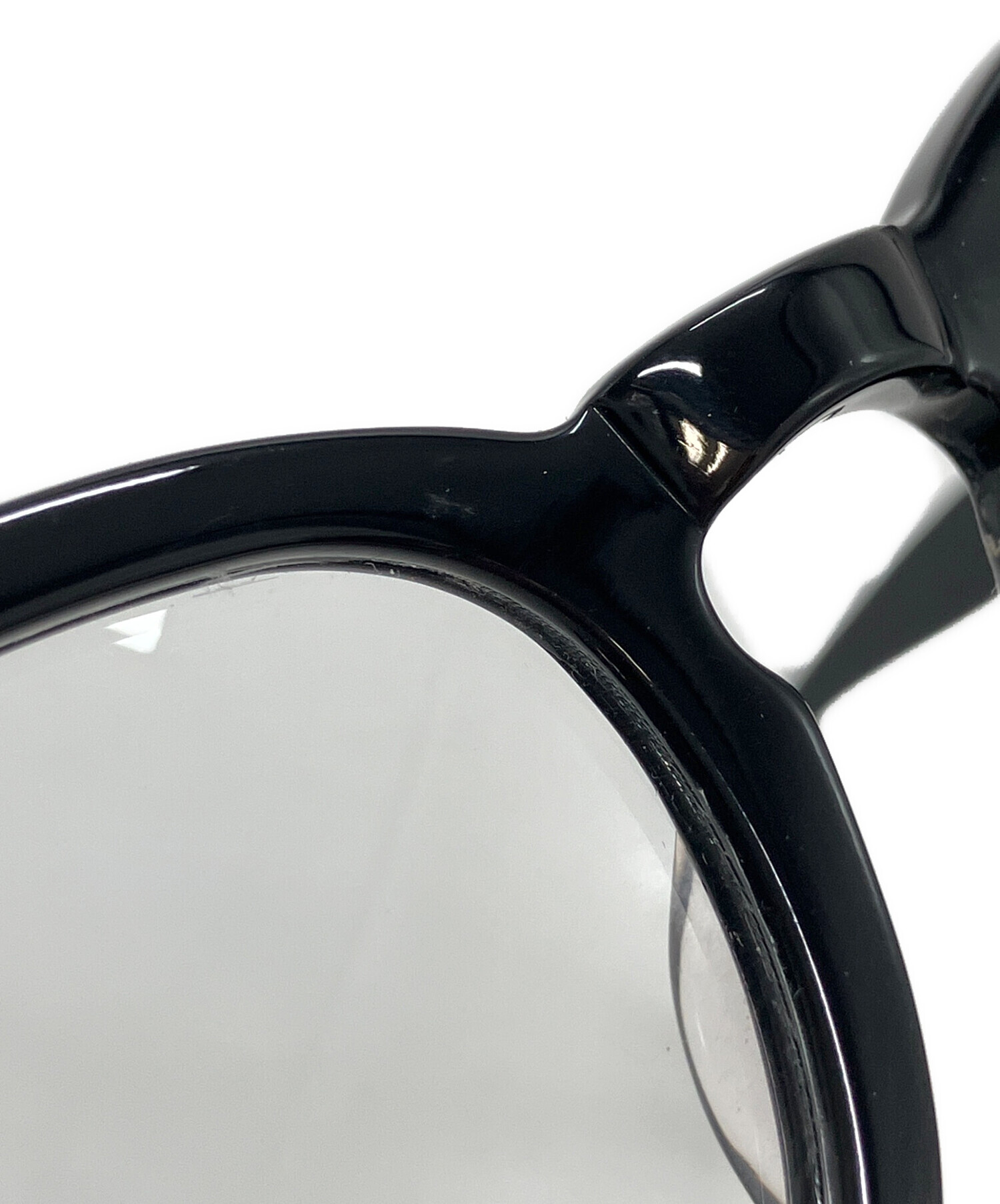 中古・古着通販】MOSCOT (モスコット) 伊達眼鏡 ブラック｜ブランド