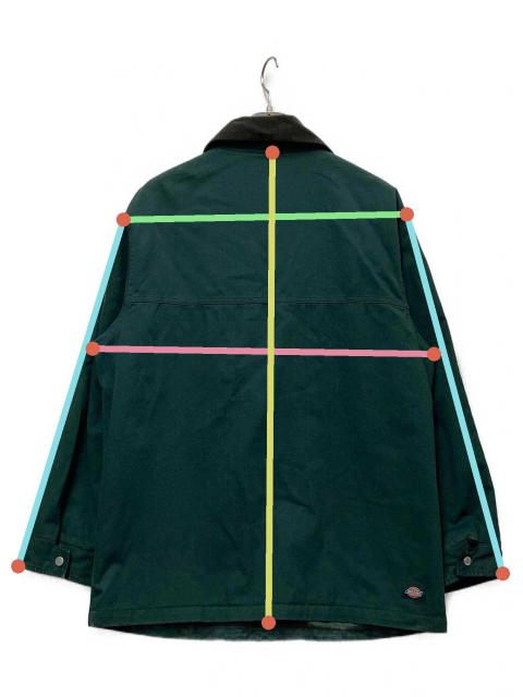 Dickies ダークグリーン ジャケット Lサイズ 中古・古着通販】Dickies (ディッキーズ) ジャケットブルゾン ダーク