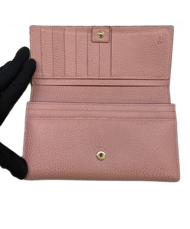 中古・古着通販】GUCCI (グッチ) インターロッキングGロングウォレット