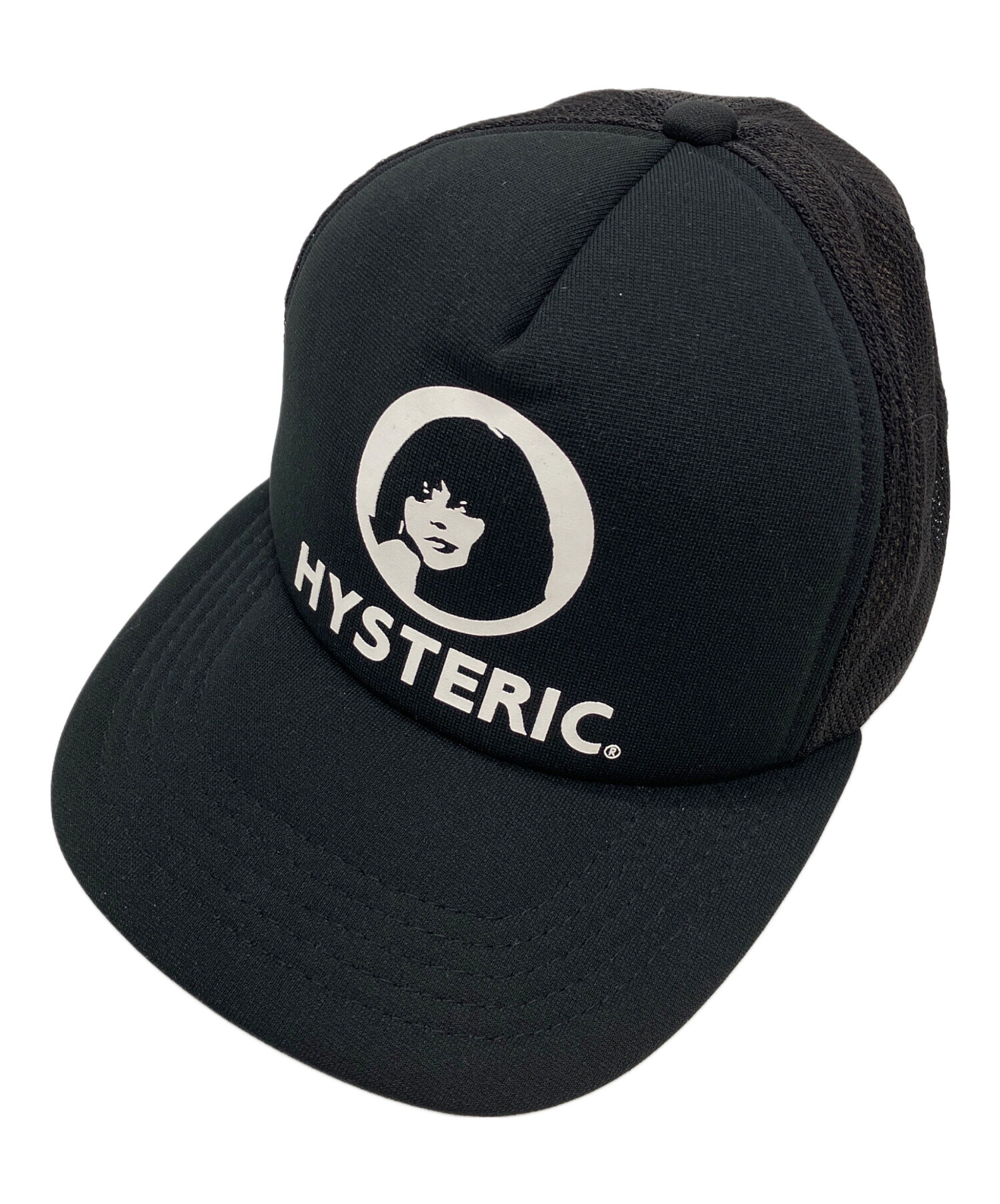 希少品HYSTERIC GLAMOUR ブラックメッシュキャップ 中古・古着通販】Hysteric Glamour (ヒステリックグラマー) メッシュ