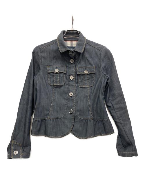 ⭐️BURBERRY LONDON⭐️バーバリーロンドンバンドカラーデニムジャケット 中古・古着通販】BURBERRY LONDON (バーバリーロンドン) デニム