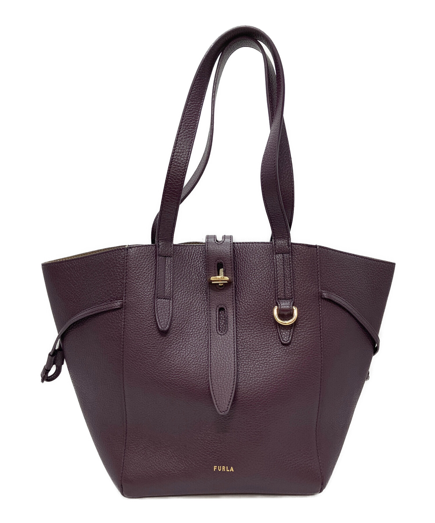 中古・古着通販】FURLA (フルラ) トートバッグ パープル｜ブランド 