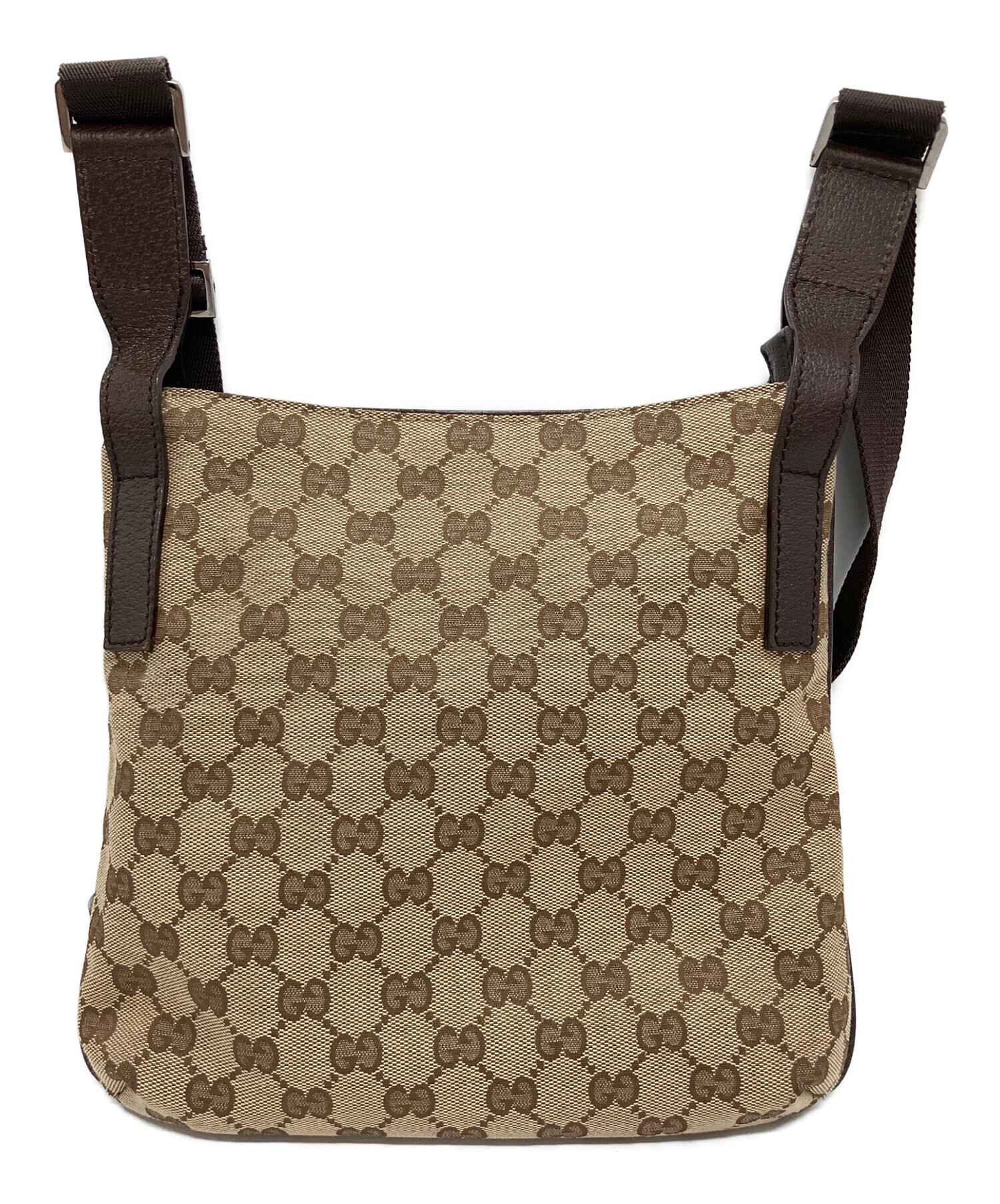 中古・古着通販】GUCCI (グッチ) GGキャンバスショルダーバッグ