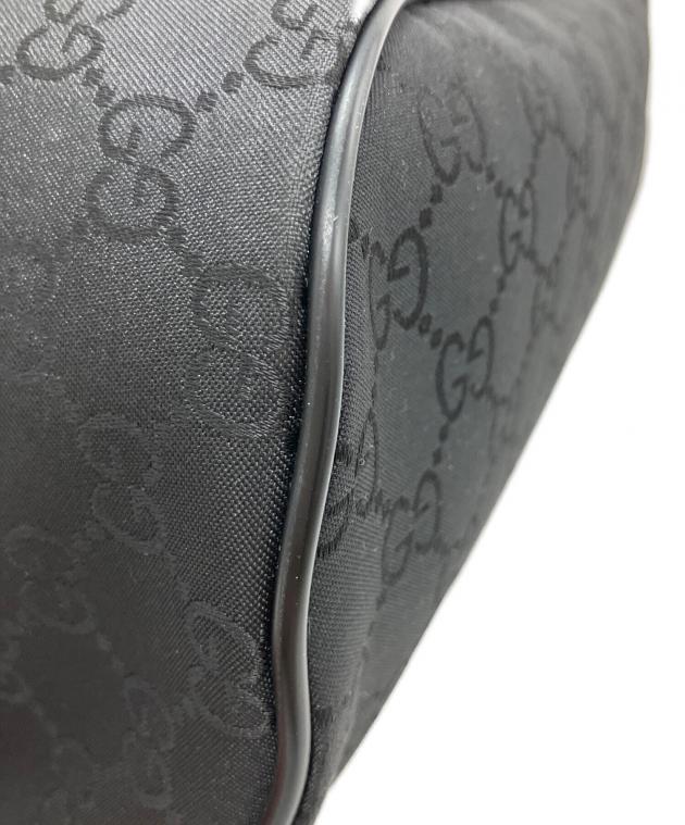 中古・古着通販】GUCCI (グッチ) GGナイロンボディーバッグ ブラック