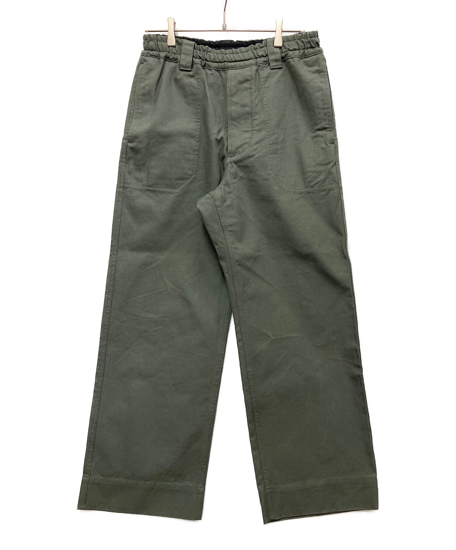 MHL カーキパンツ　II 美品 中古・古着通販】MHL (エムエイチエル) デニムパンツ グリーン サイズ
