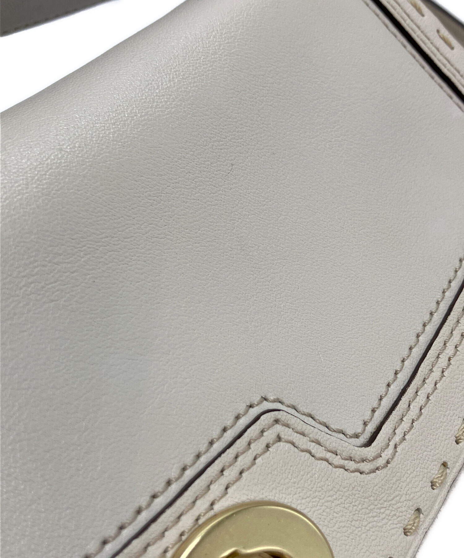 中古・古着通販】COACH (コーチ) レザーワンショルダーバッグ