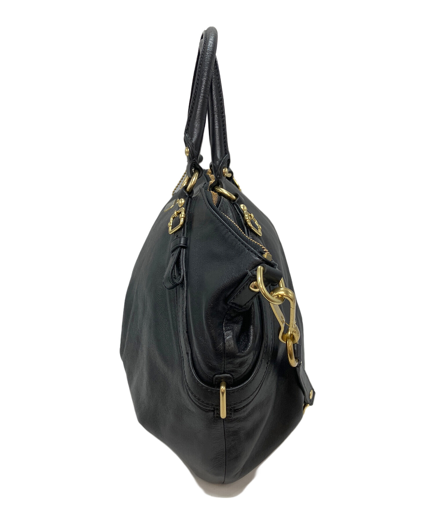 中古・古着通販】COACH (コーチ) ショルダーバッグ ブラック｜ブランド