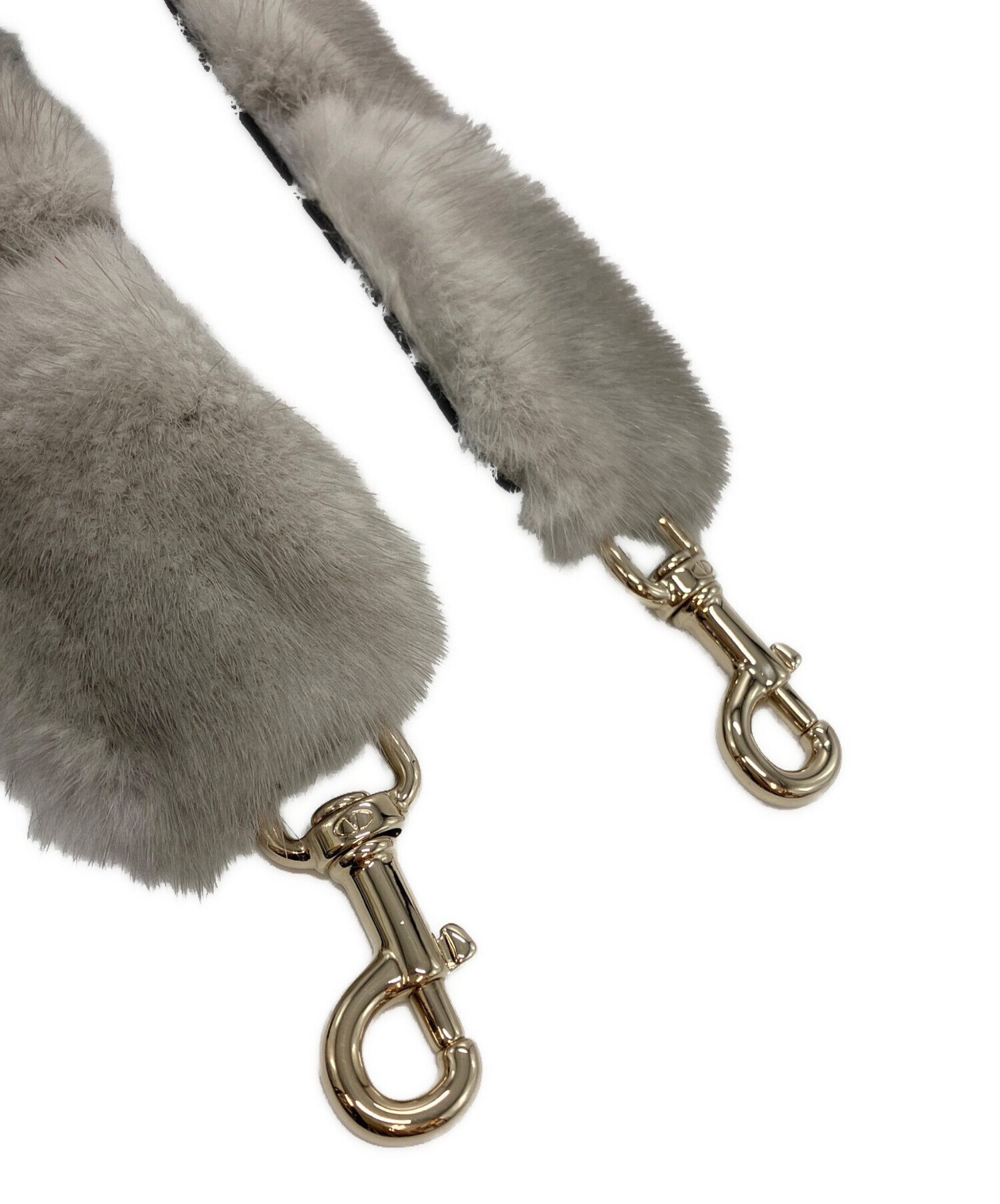 ヴァレンティ　ロックスタッズ　グレー 中古・古着通販】VALENTINO (ヴァレンティノ) ロックスタッズ ミンク