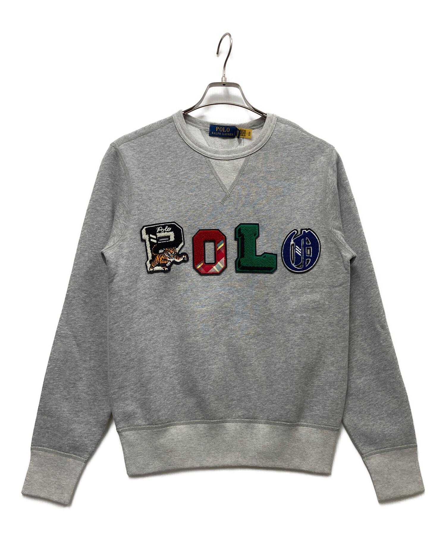 T*)様 Ralph Lauren グレー トレーナー USS正規店ラルフローレ 中古・古着通販】POLO RALPH LAUREN (ポロ・ラルフローレン