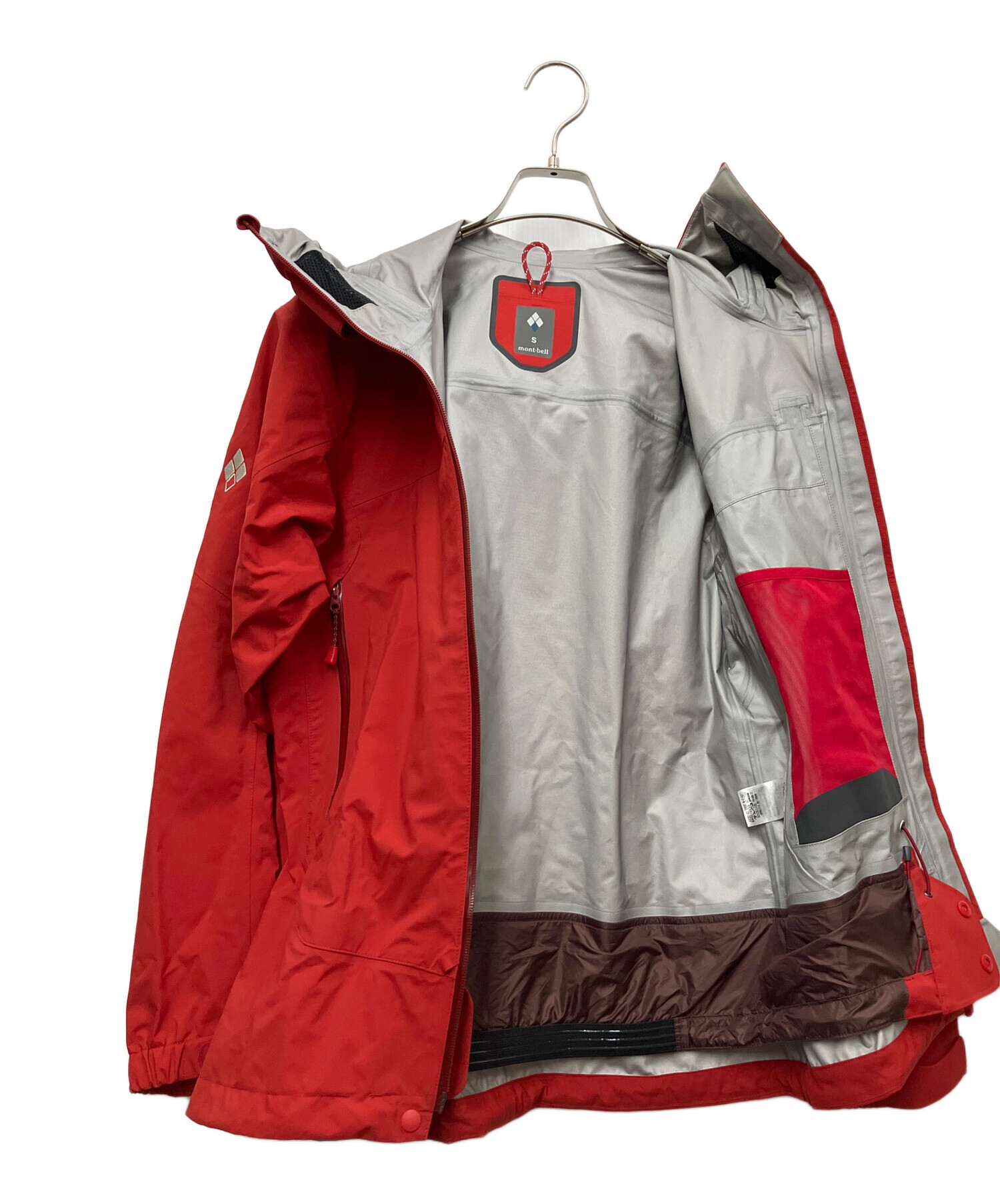 中古・古着通販】mont-bell (モンベル) フレネイパーカ レッド サイズ