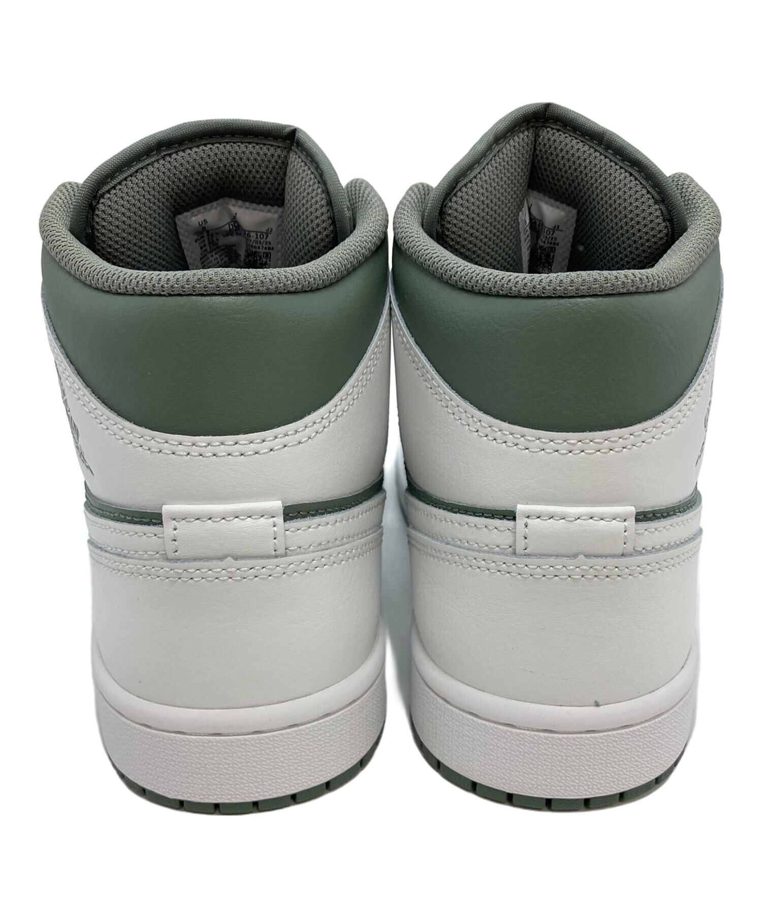 最終値下げNike ハイカットスニーカー ホワイト/ブラック/グリーン　20cm 中古・古着通販】NIKE (ナイキ) ハイカットスニーカー グリーン