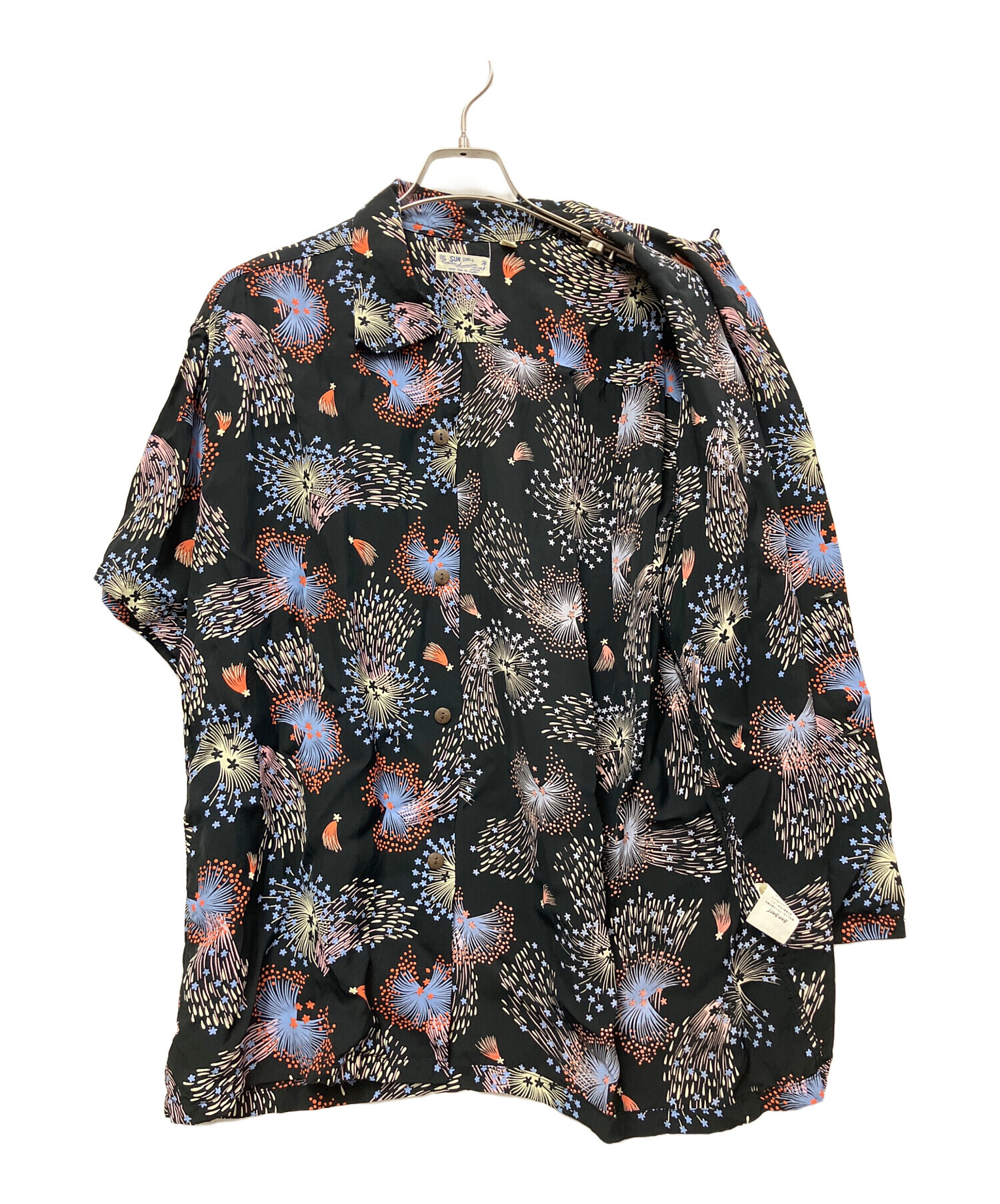 サブ@古着販売 men's 中古・古着通販】Sun Surf (サンサーフ) 半袖シャツ ブラック サイズ