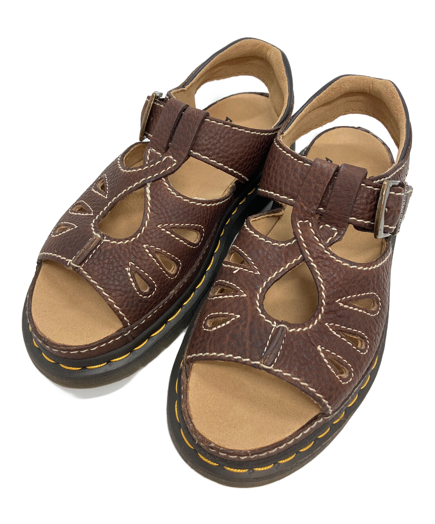 中古・古着通販】Dr.Martens (ドクターマーチン) レザーサンダル
