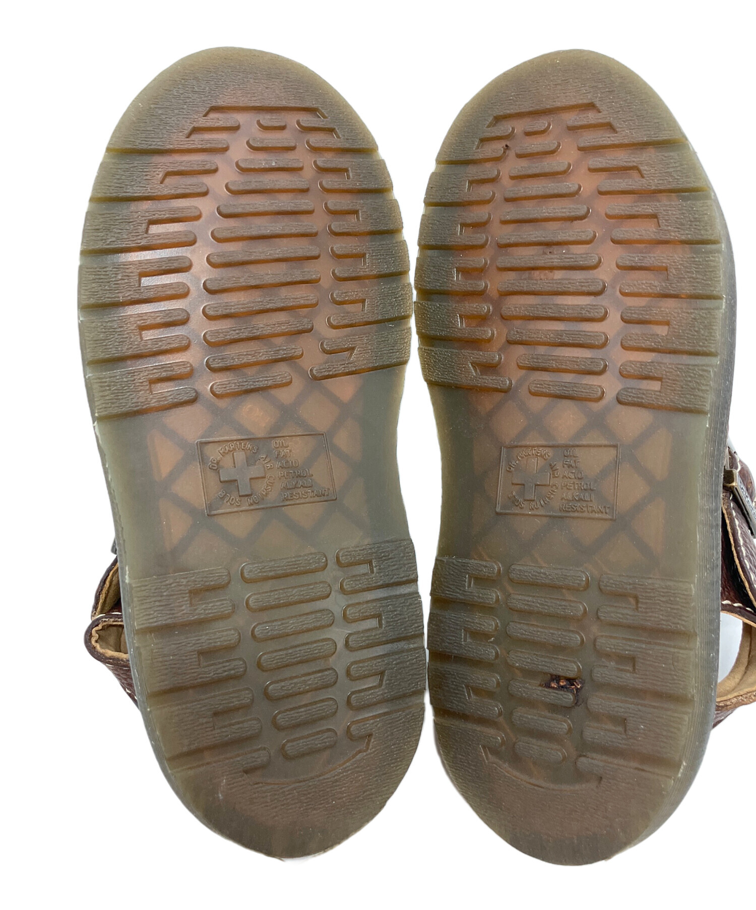Dr. Martens 厚底レザーサンダル ブラウン メンズ 中古・古着通販】Dr.Martens (ドクターマーチン) レザーサンダル