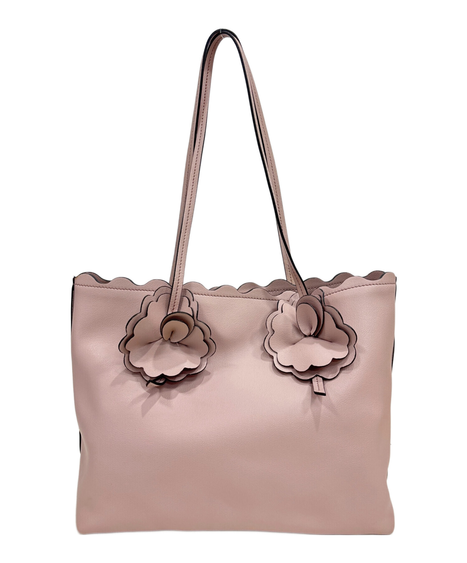 中古・古着通販】MIU MIU (ミュウミュウ) フラワスカラップトート 