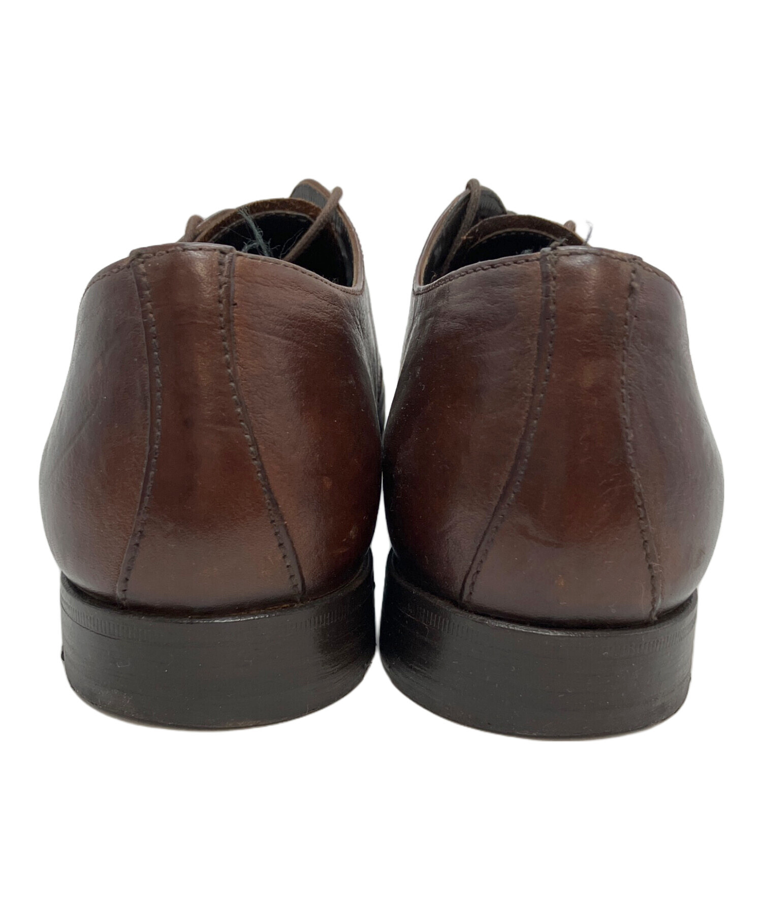 中古・古着通販】PRADA (プラダ) ビジネスシューズ ブラウン サイズ:5