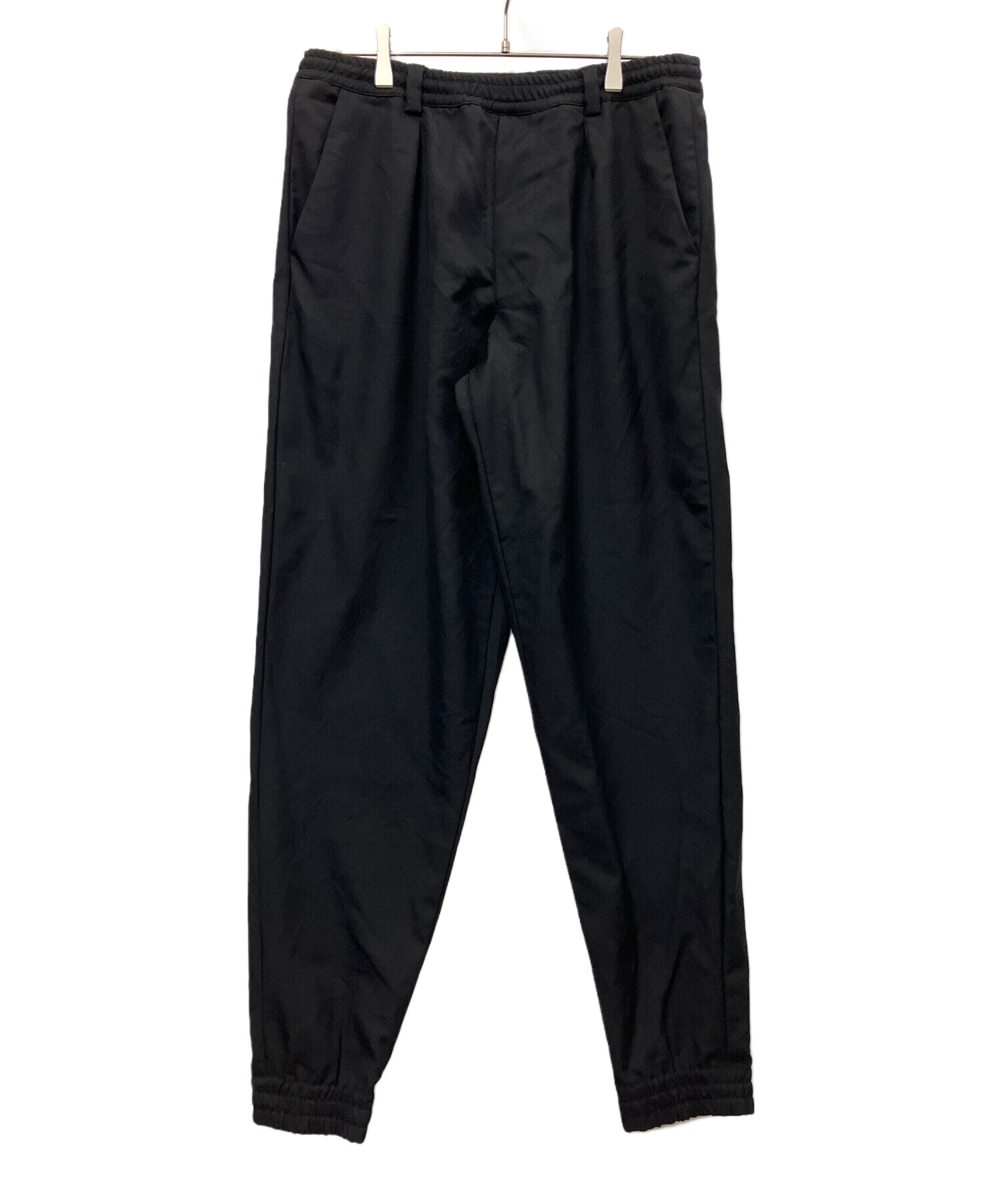 中古・古着通販】lownn (ローン) ウールパンツ ブラック サイズ:46