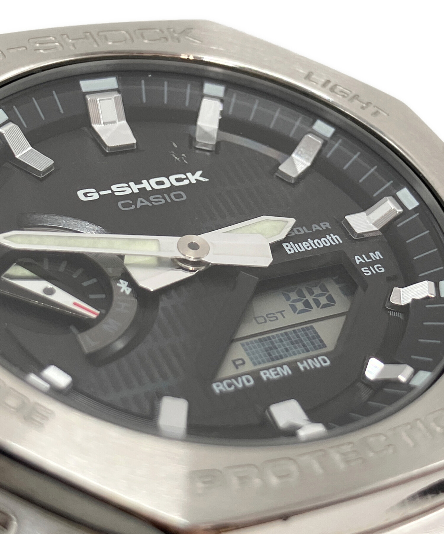 中古・古着通販】CASIO (カシオ) 腕時計 ブラック×シルバー｜ブランド