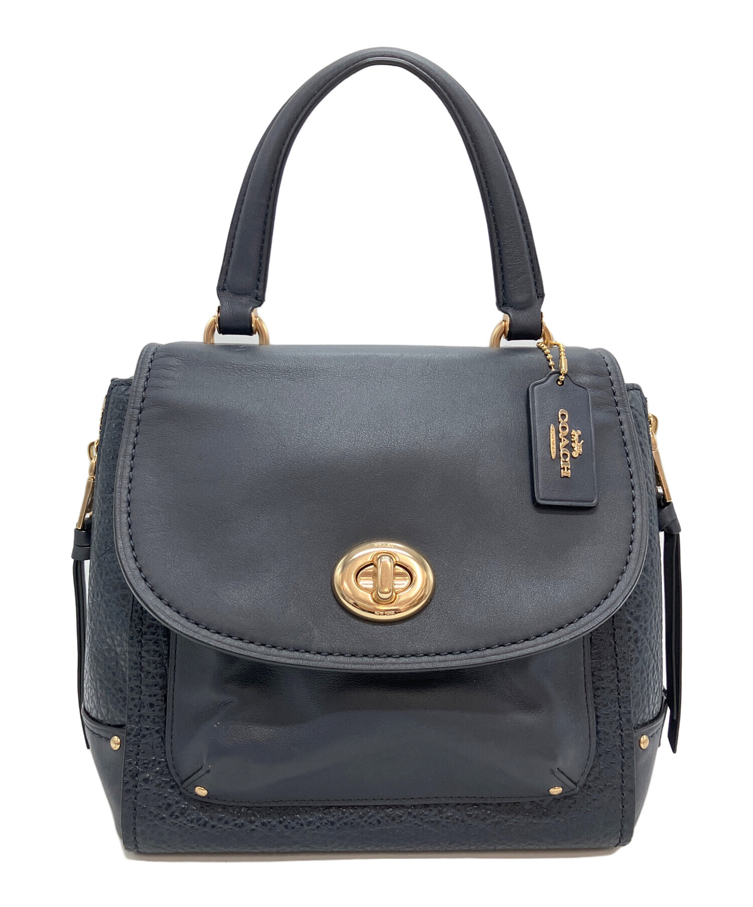 中古・古着通販】COACH (コーチ) リュック ネイビー｜ブランド・古着