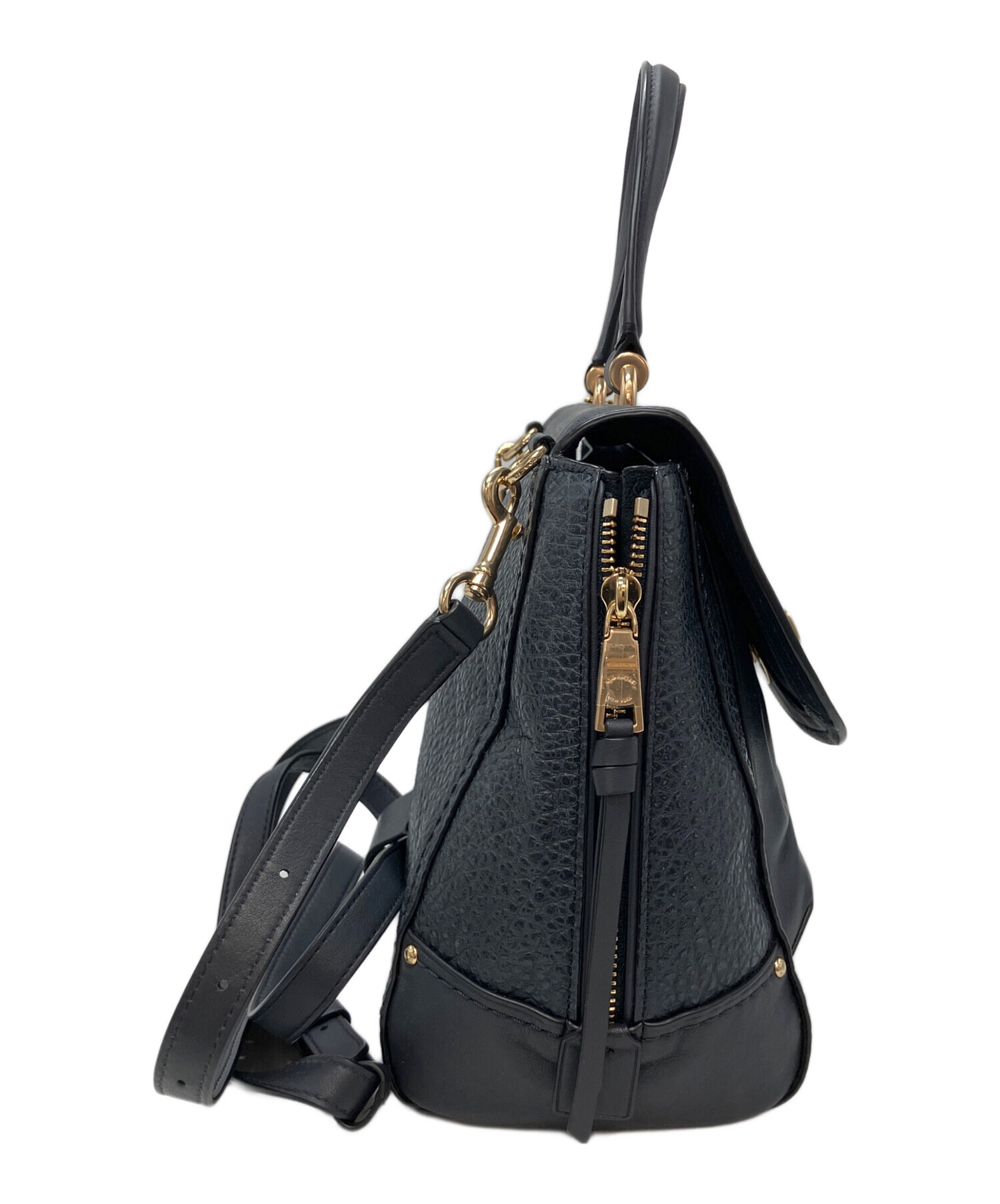 中古・古着通販】COACH (コーチ) リュック ネイビー｜ブランド・古着