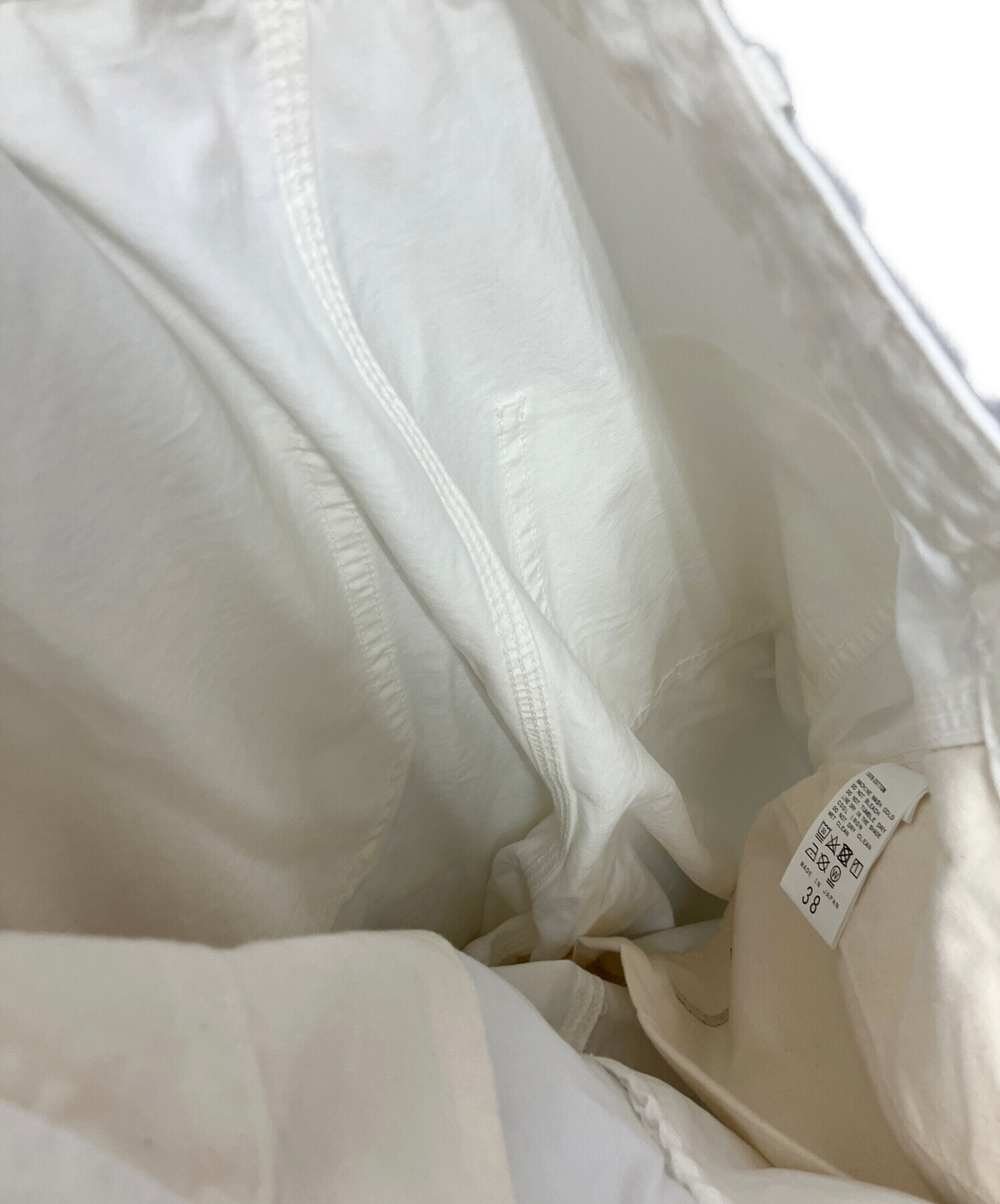 中古・古着通販】Plage (プラージュ) サスペンダーパンツ ホワイト