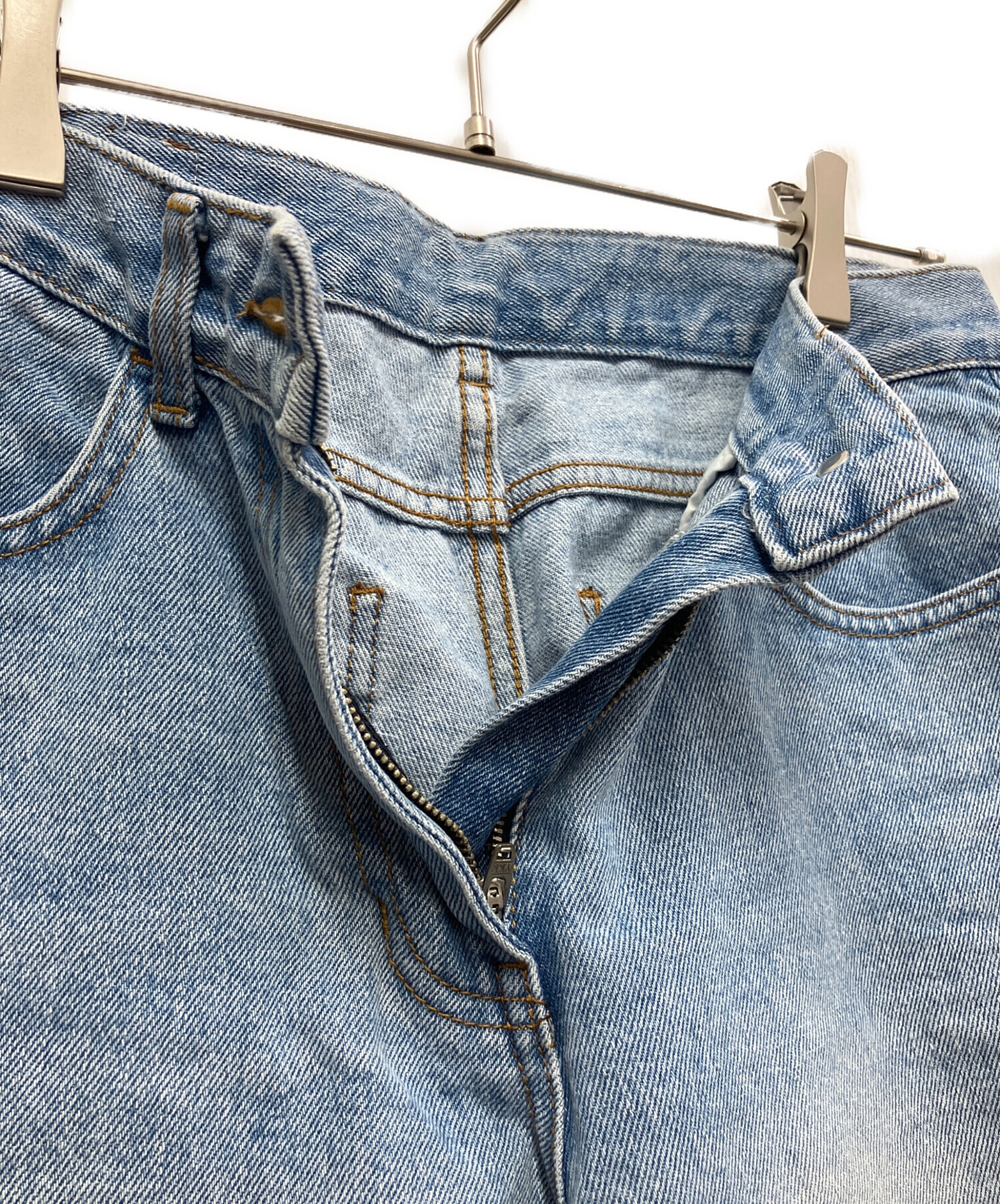 中古・古着通販】ADER error (アーダーエラー) デニムパンツ スカイ