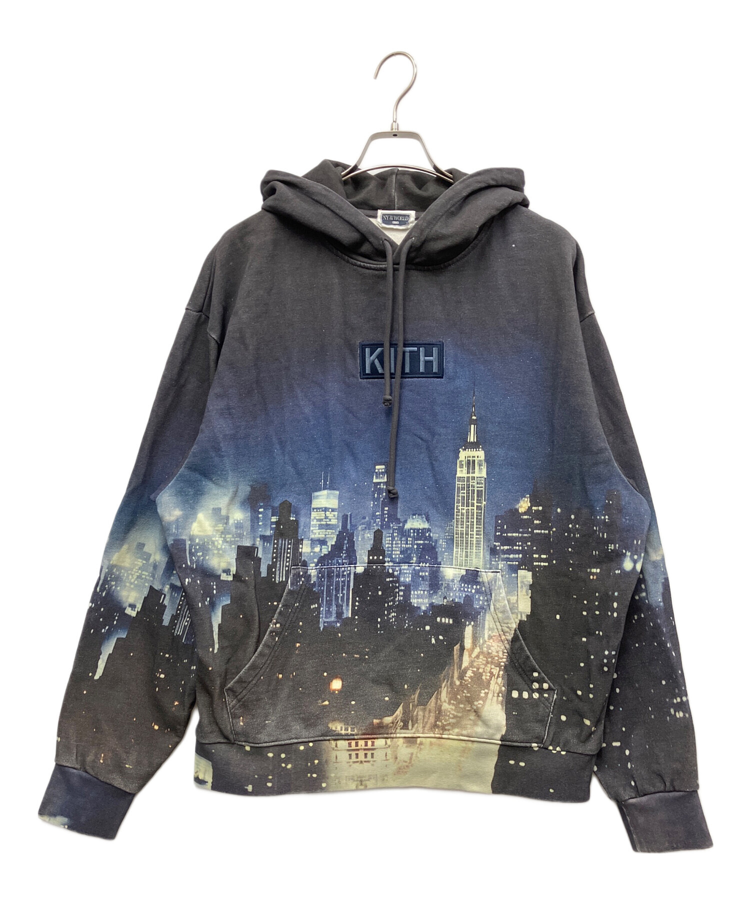 中古・古着通販】KITH (キス) パーカー ブラック サイズ:S｜ブランド