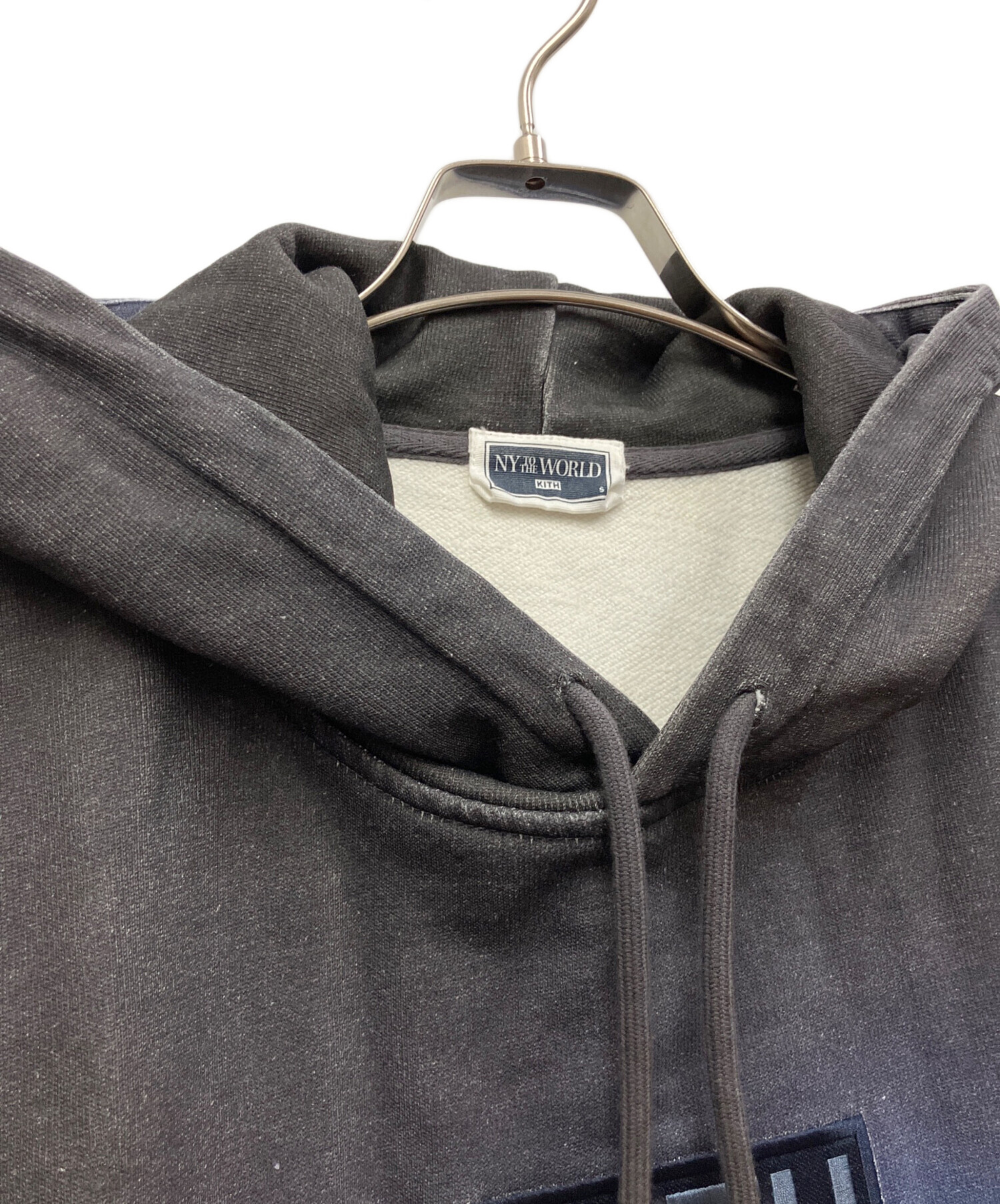 中古・古着通販】KITH (キス) パーカー ブラック サイズ:S｜ブランド