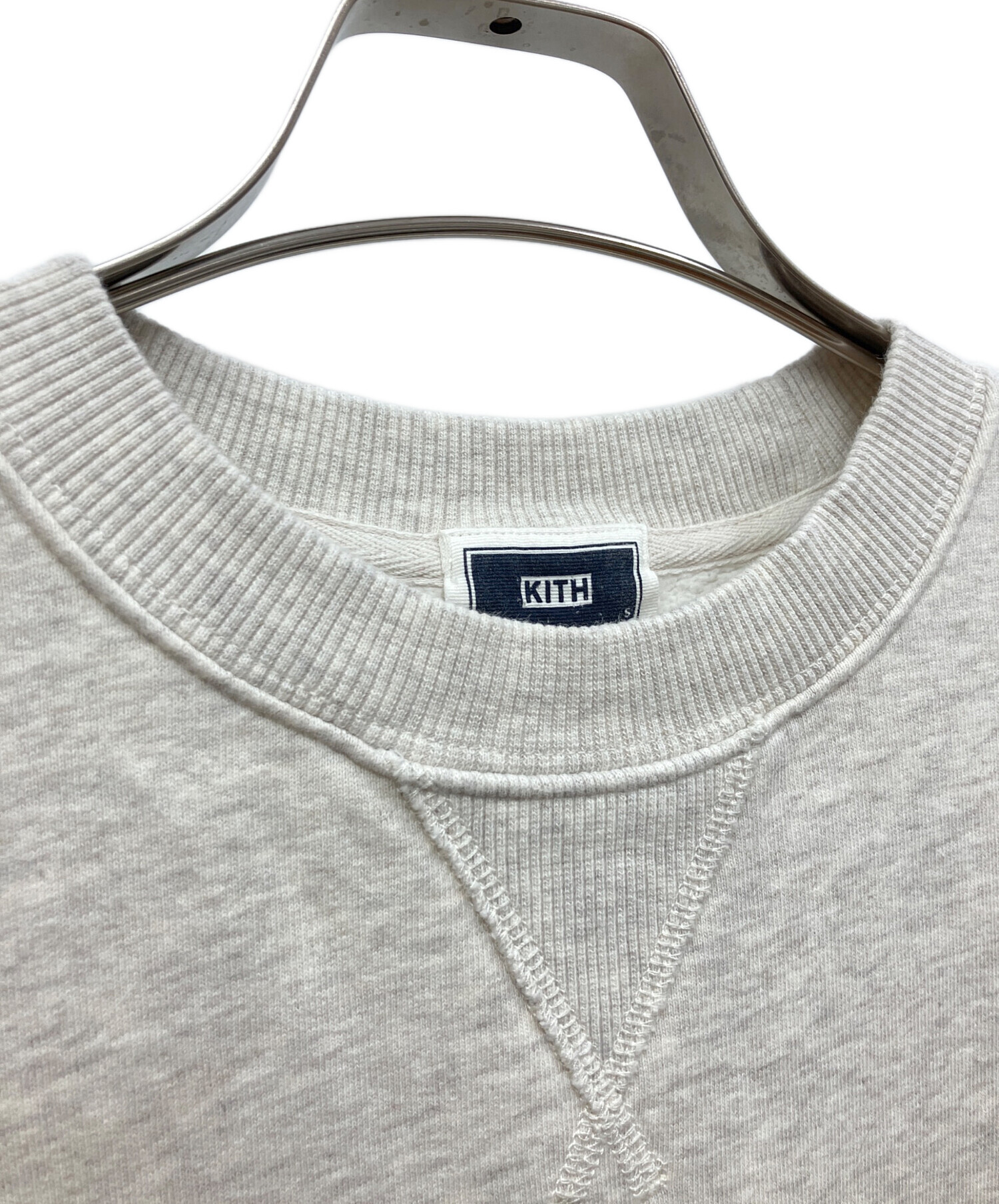 中古・古着通販】KITH (キス) ロゴスウェット グレー サイズ:S