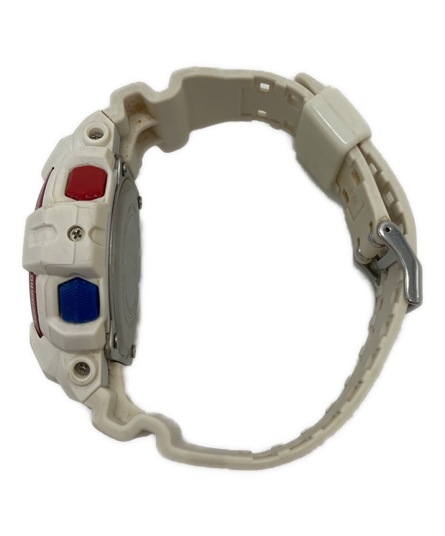 中古・古着通販】CASIO (カシオ) ソーラーホワイト・トリコロール