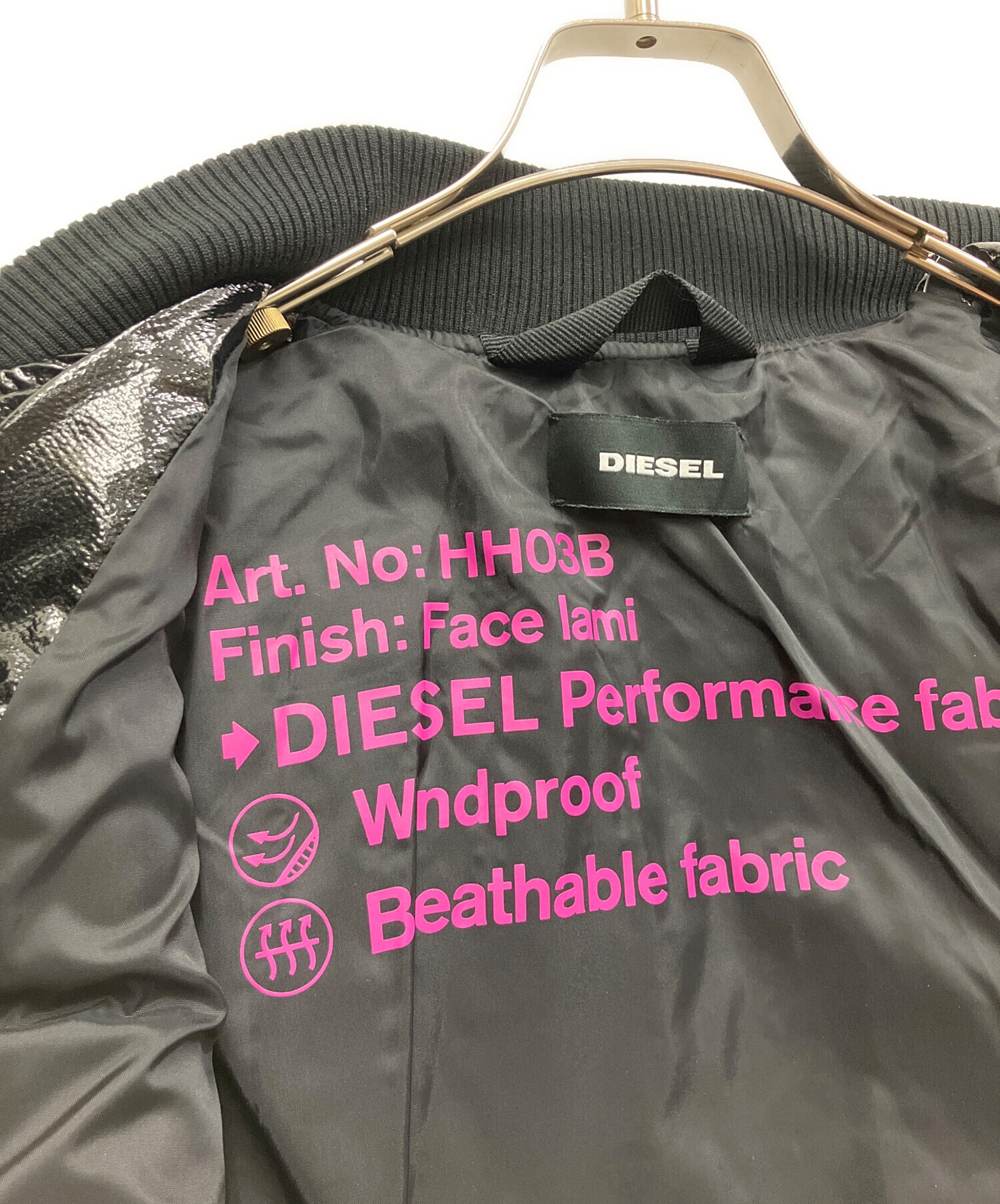 中古・古着通販】DIESEL (ディーゼル) 中綿ボンバージャケット