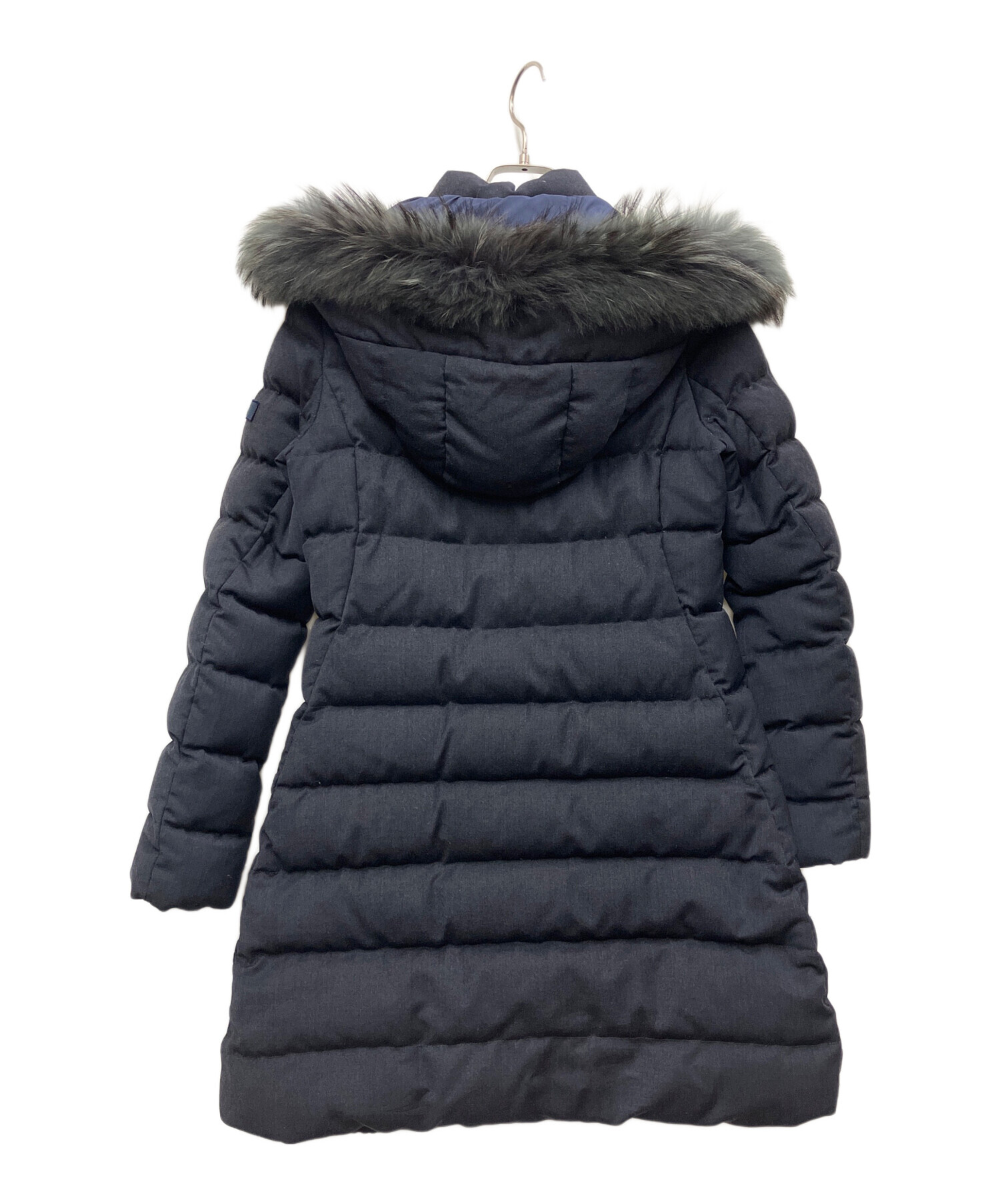 希少　TATRAS タトラス ネイビー ウール ダウンコート 01 キルティング 中古・古着通販】TATRAS (タトラス) ダウンコート ネイビー サイズ:01