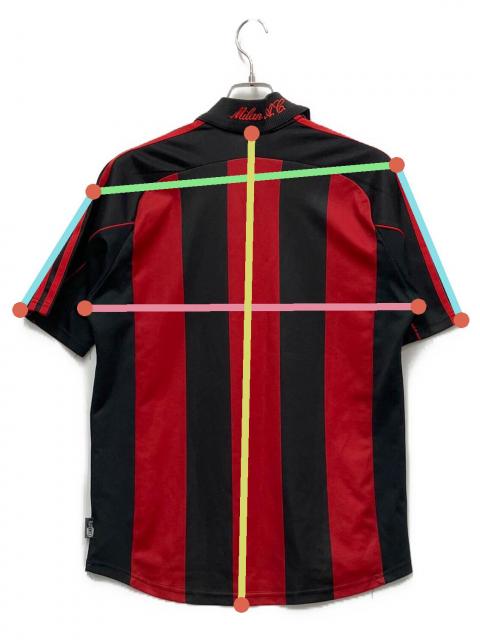 中古・古着通販】ACミラン (エーシーミラン) サッカーユニフォーム