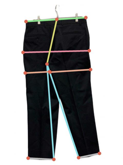 中古・古着通販】LEVI'S (リーバイス) アクションスラックス ブラック