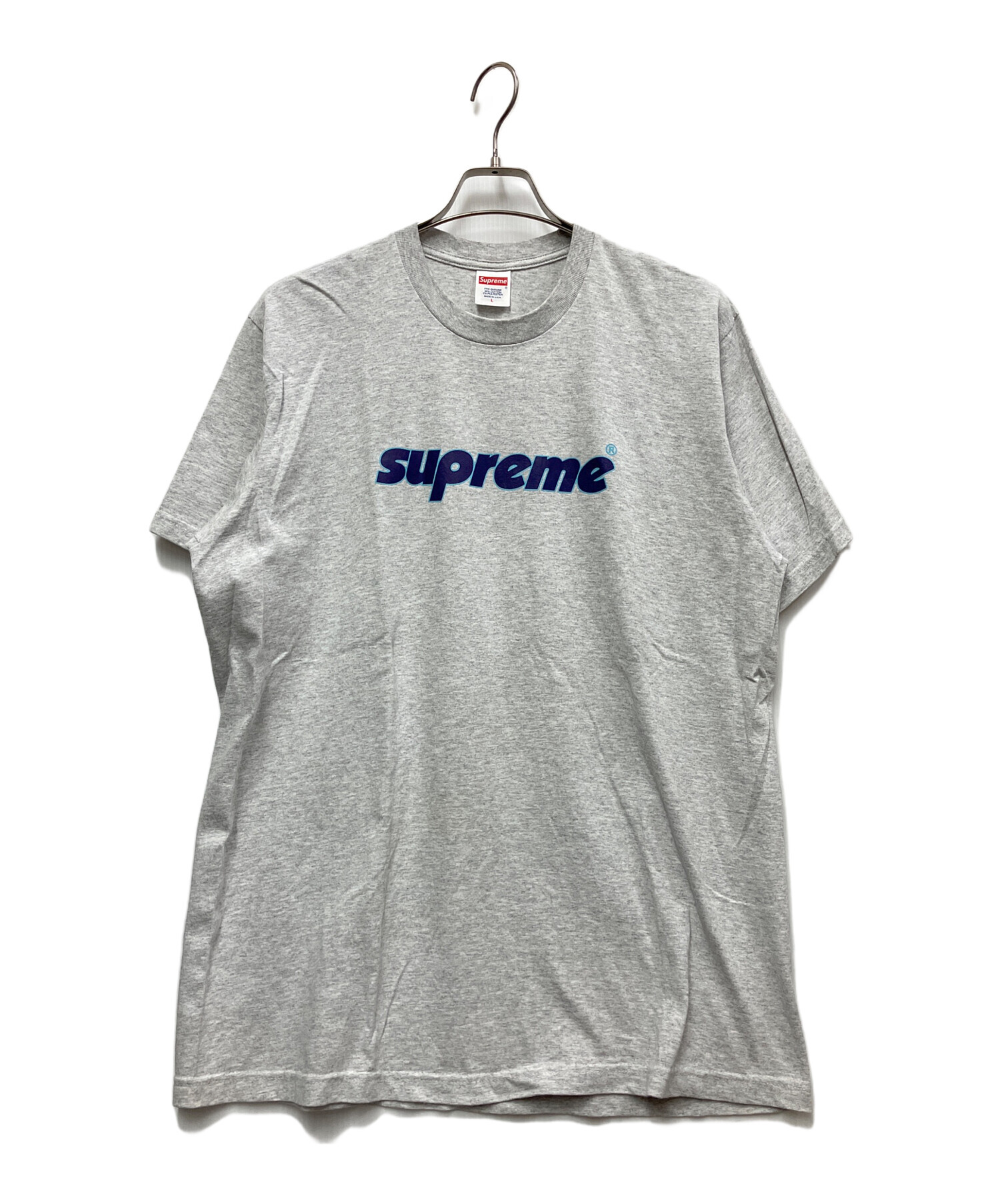 中古・古着通販】Supreme (シュプリーム) pinline tee グレー サイズ:L