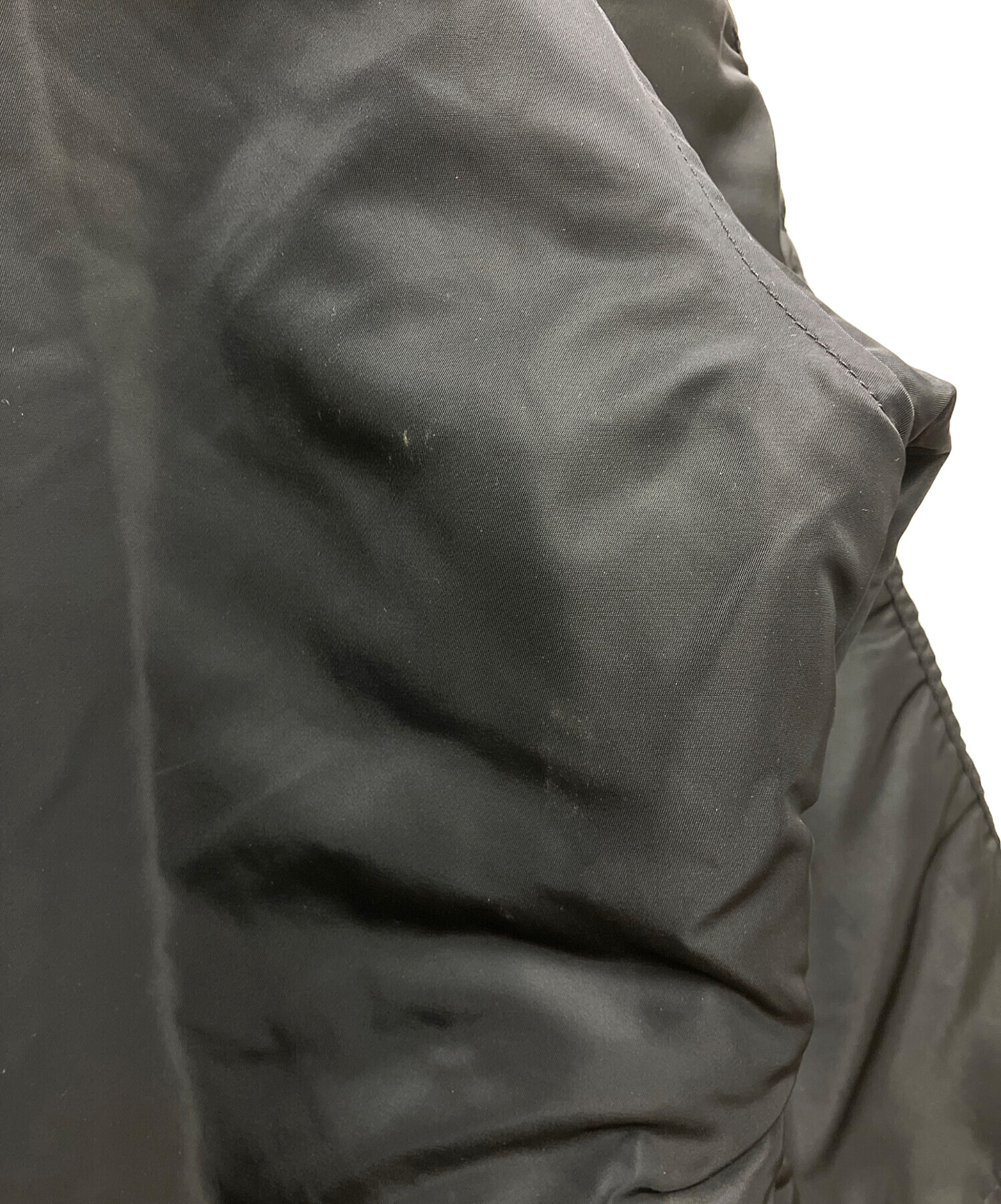 中古・古着通販】ALPHA (アルファ) N-3B フライトジャケット ブラック
