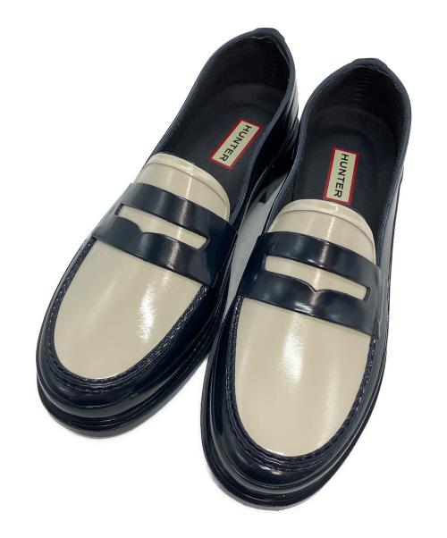 HUNTER ORIGINAL ペニーローファー ネイビー UK6 中古・古着通販】HUNTER (ハンター) オリジナルペニーローファー