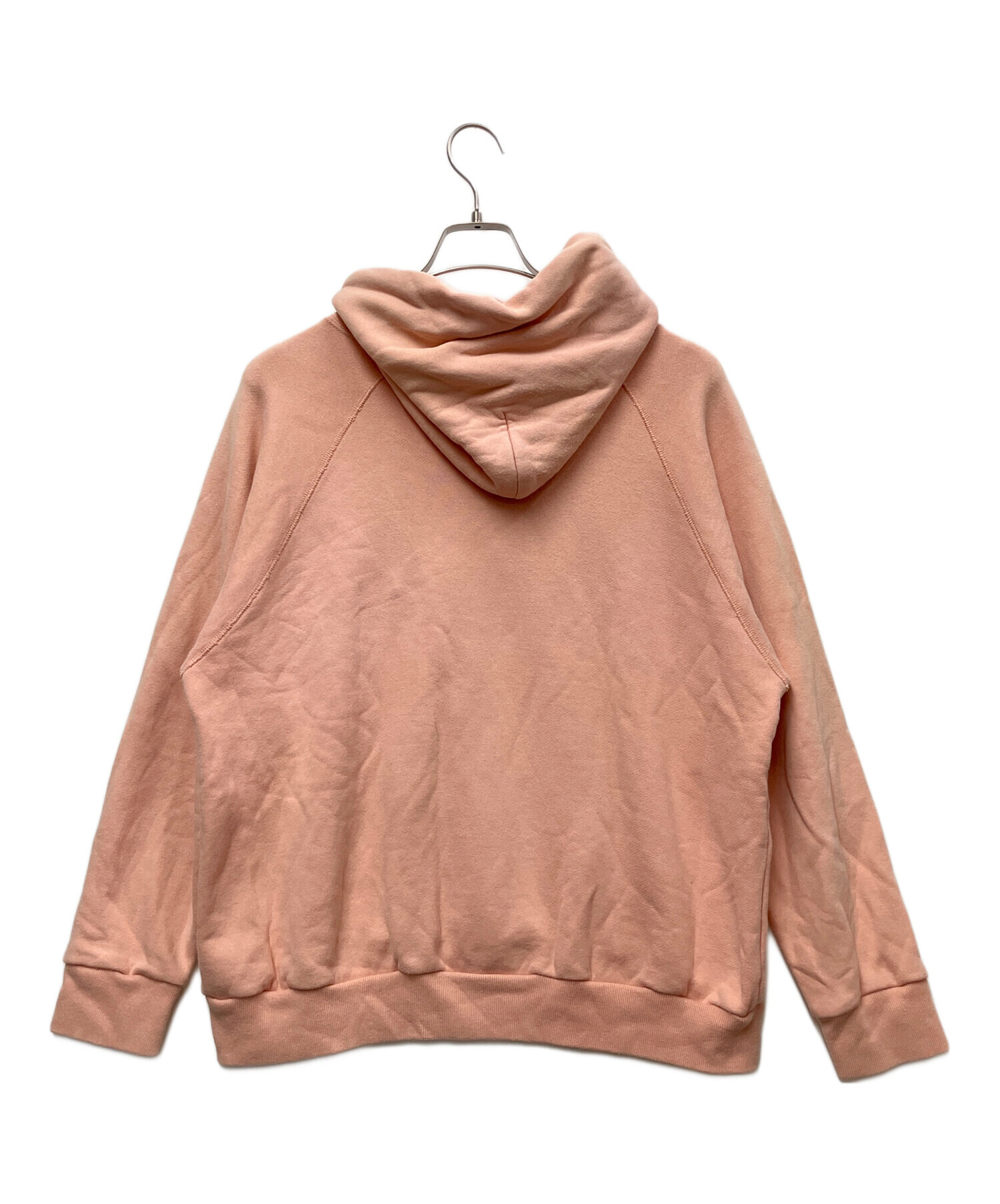 中古・古着通販】stussy (ステューシー) プルオーバーパーカー ピンク