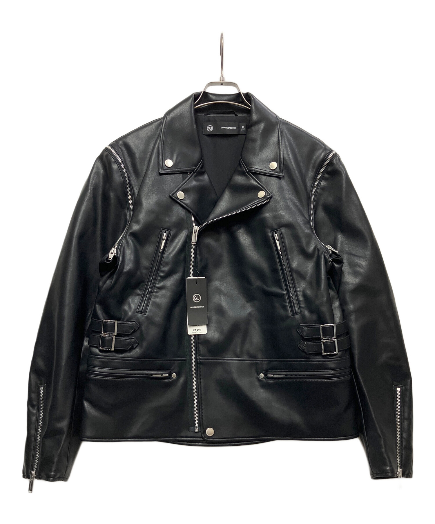 GU undercover ライダースジャケット値下げ 中古・古着通販】GU (ジーユー) UNDERCOVER (アンダーカバー) 2WAY