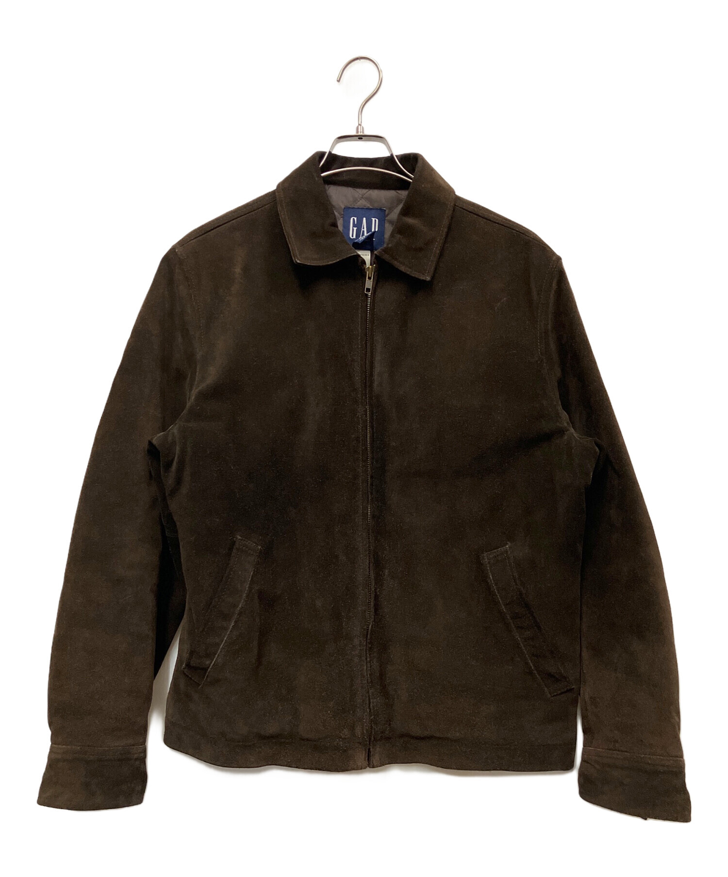 中古・古着通販】GAP (ギャップ) レザージャケット ブラウン サイズ:XS