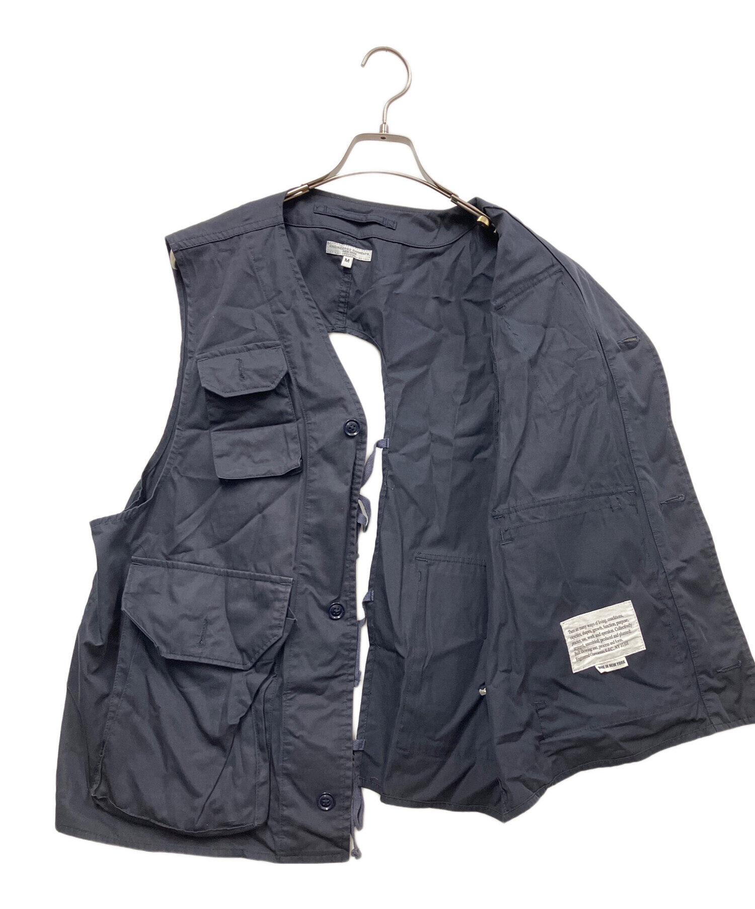 最終値下げ Engineered Garments ベスト フーディ ネイビー 中古・古着通販】Engineered Garments (エンジニアド ガーメンツ) C-1