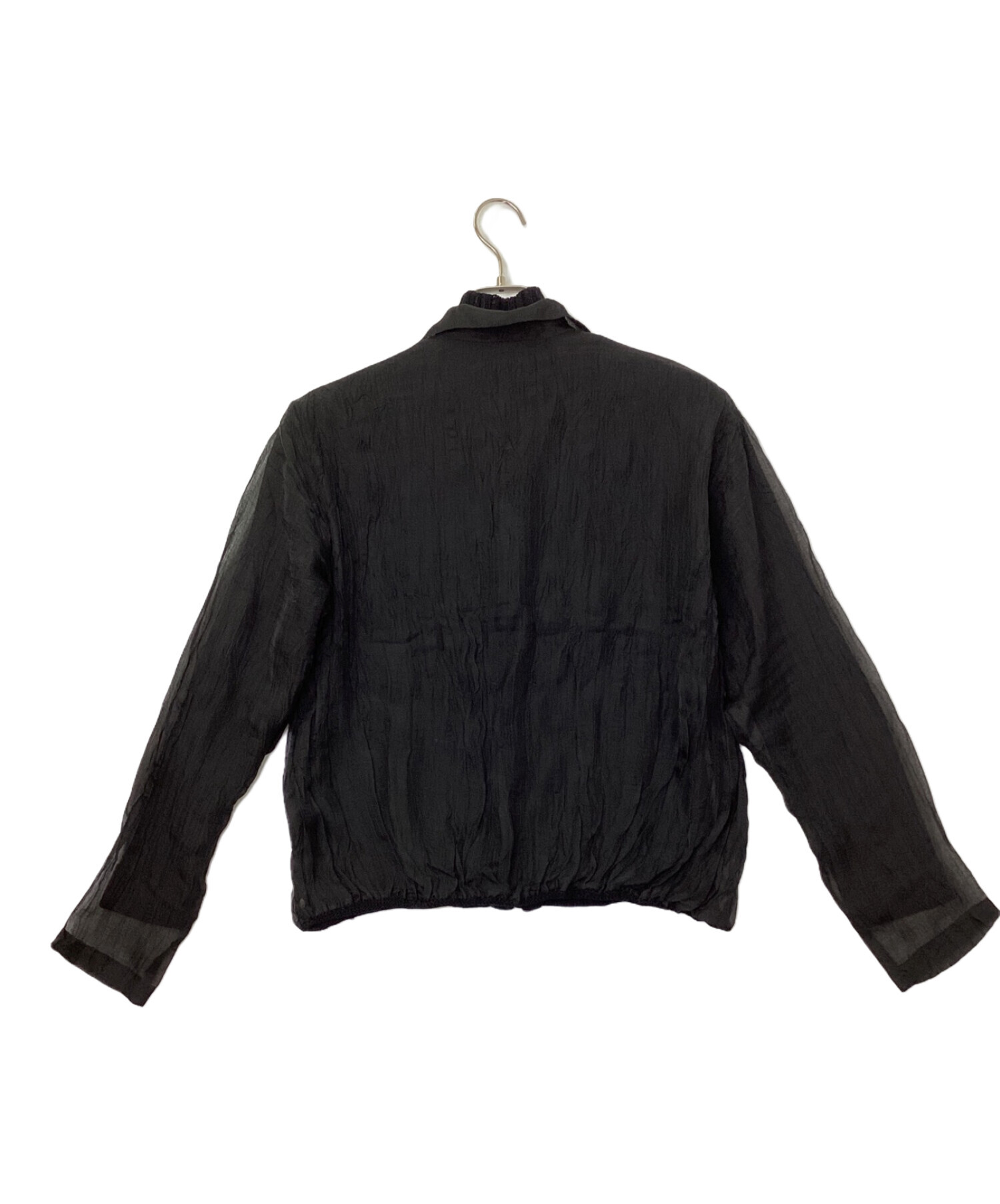 中古・古着通販】ISSEY MIYAKE (イッセイミヤケ) シワ加工ハイネック 