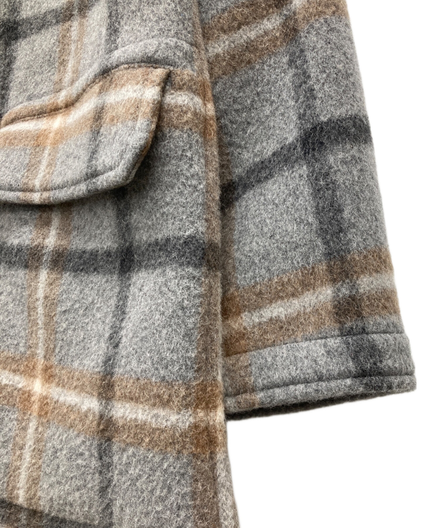 中古・古着通販】ts(s) (ティーエスエス) リバーシブルコート グレー