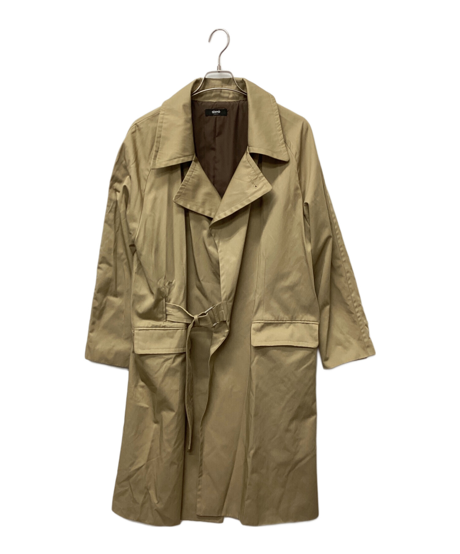 中古・古着通販】glamb (グラム) Belted Trench Coat ベージュ