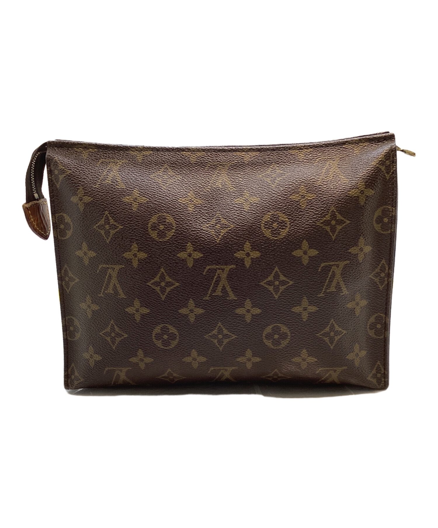 Louis Vuitton クラッチバッグ ダークブラウン 中古・古着通販】LOUIS VUITTON (ルイ ヴィトン) クラッチバッグ