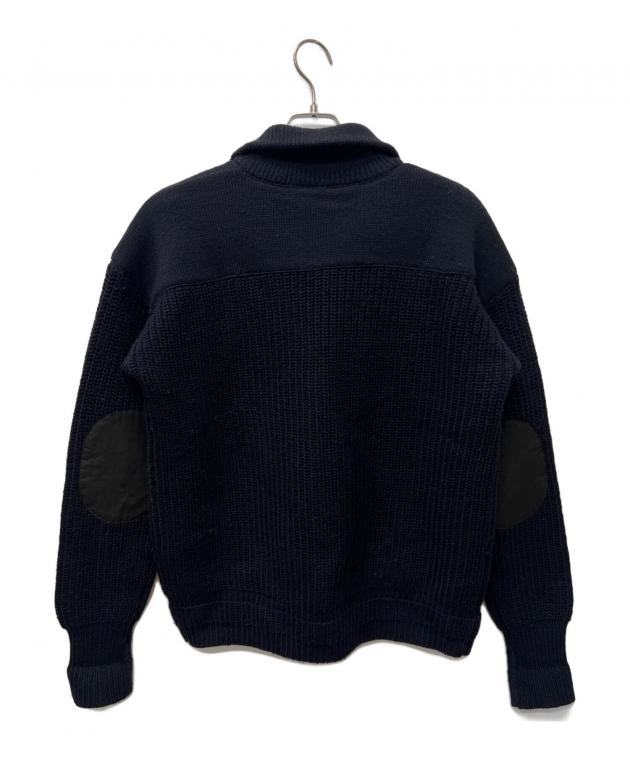 RRL カーディガン　ネイビー 中古・古着通販】RRL (ダブルアールエル) モックネックニット