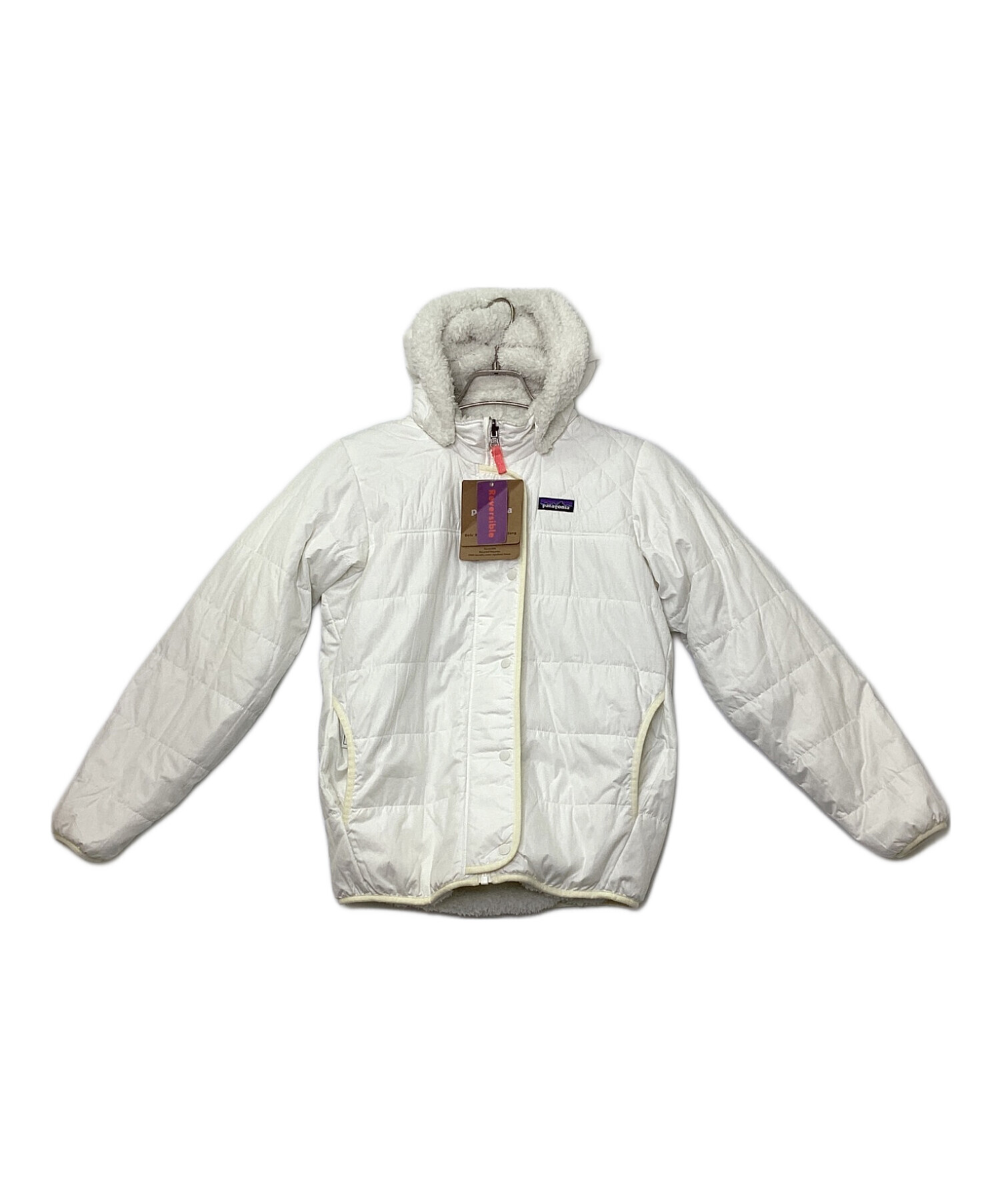 パタゴニアリバーシブルフーディガールズXL