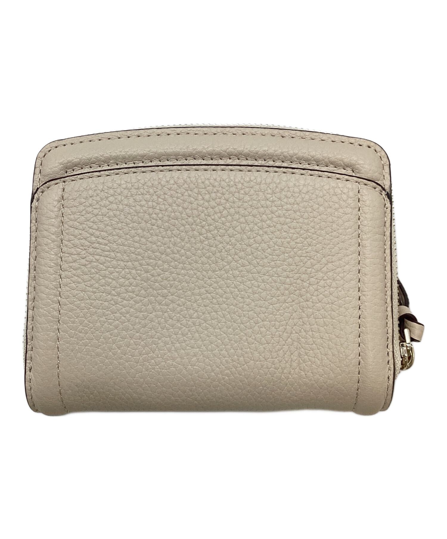 中古・古着通販】Kate Spade (ケイトスペード) 2つ折り財布 ベージュ 