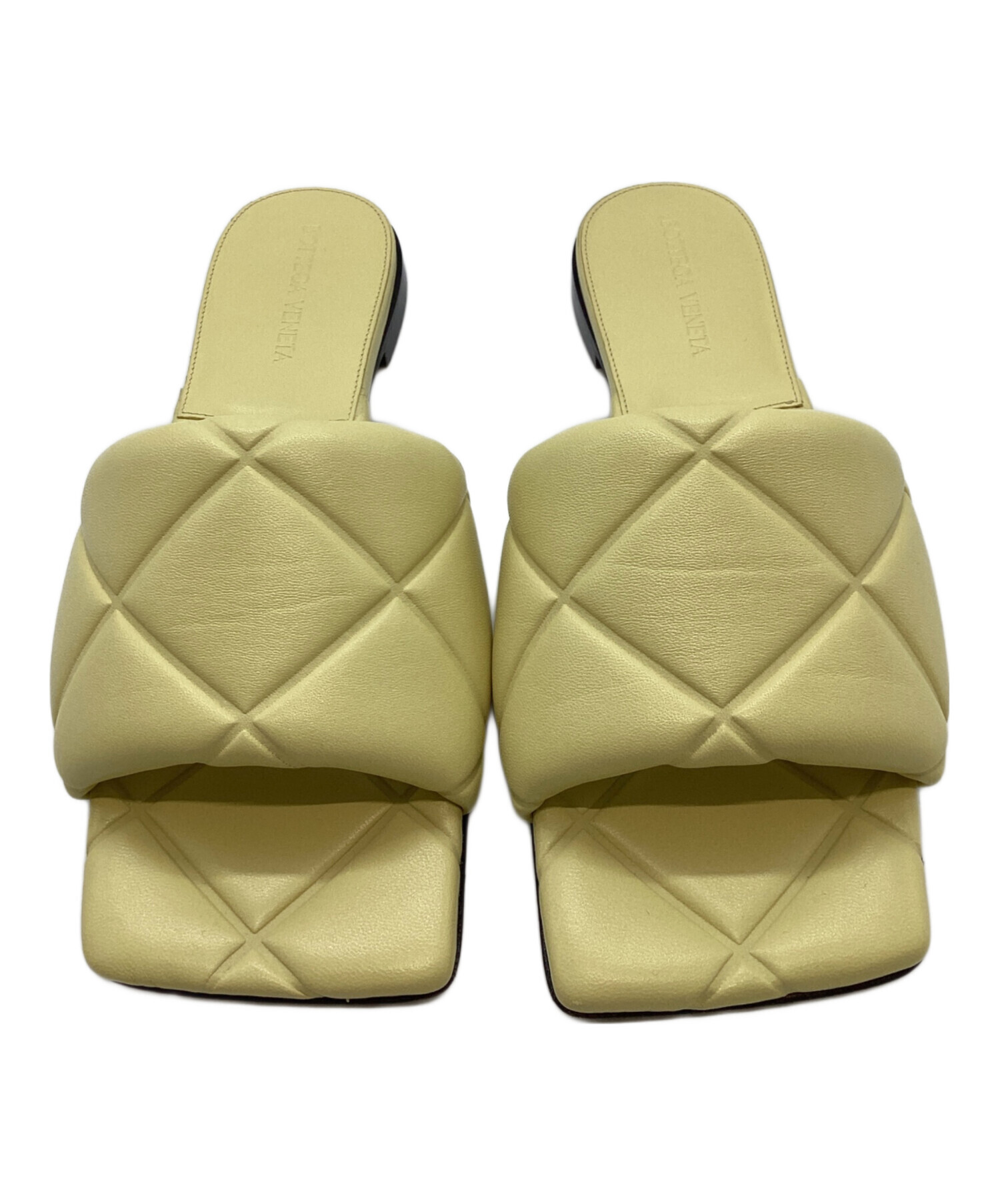 中古・古着通販】BOTTEGA VENETA (ボッテガベネタ) サンダル イエロー